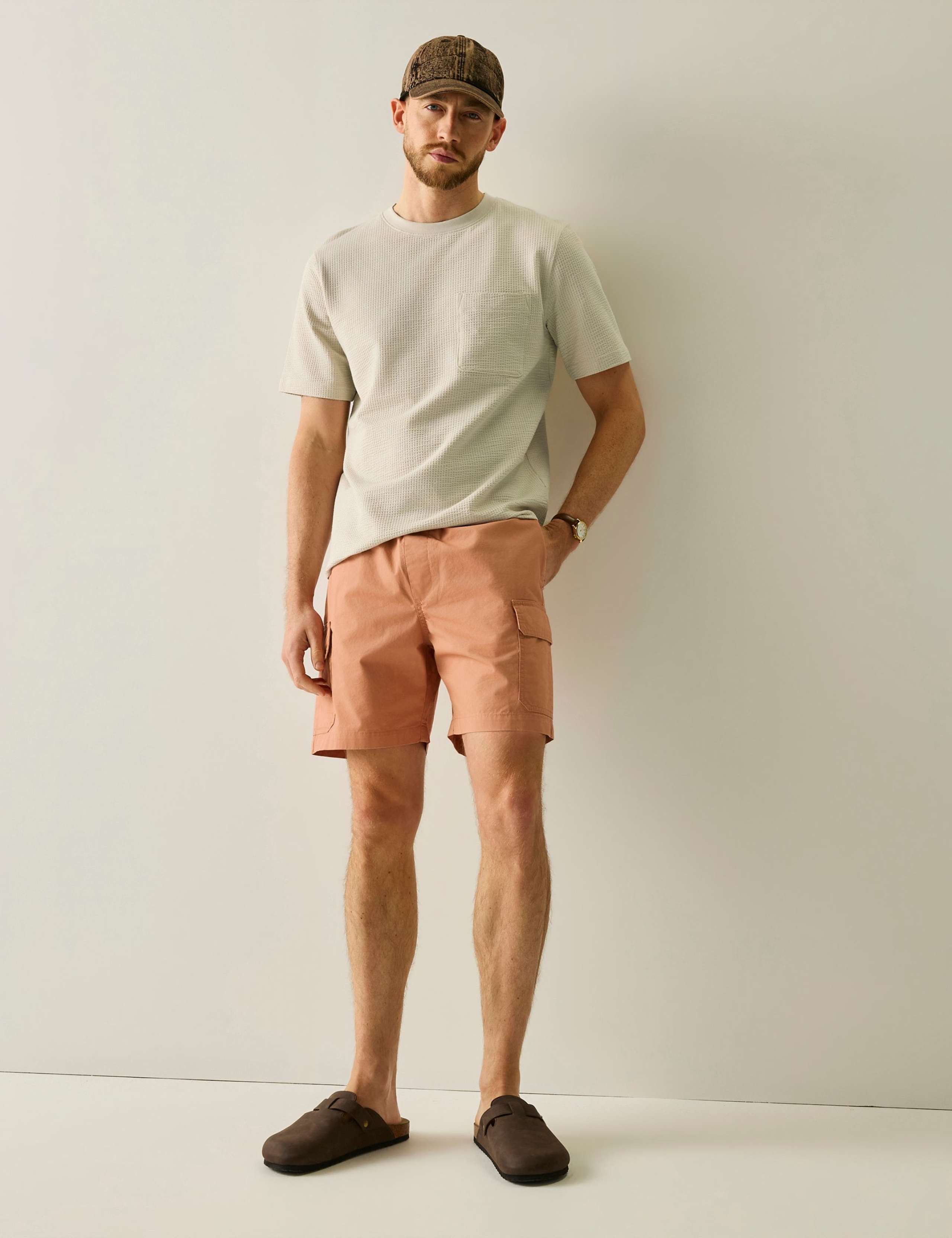 Teresitos Cotton Rich Waffle T-Shirt 3 of 6