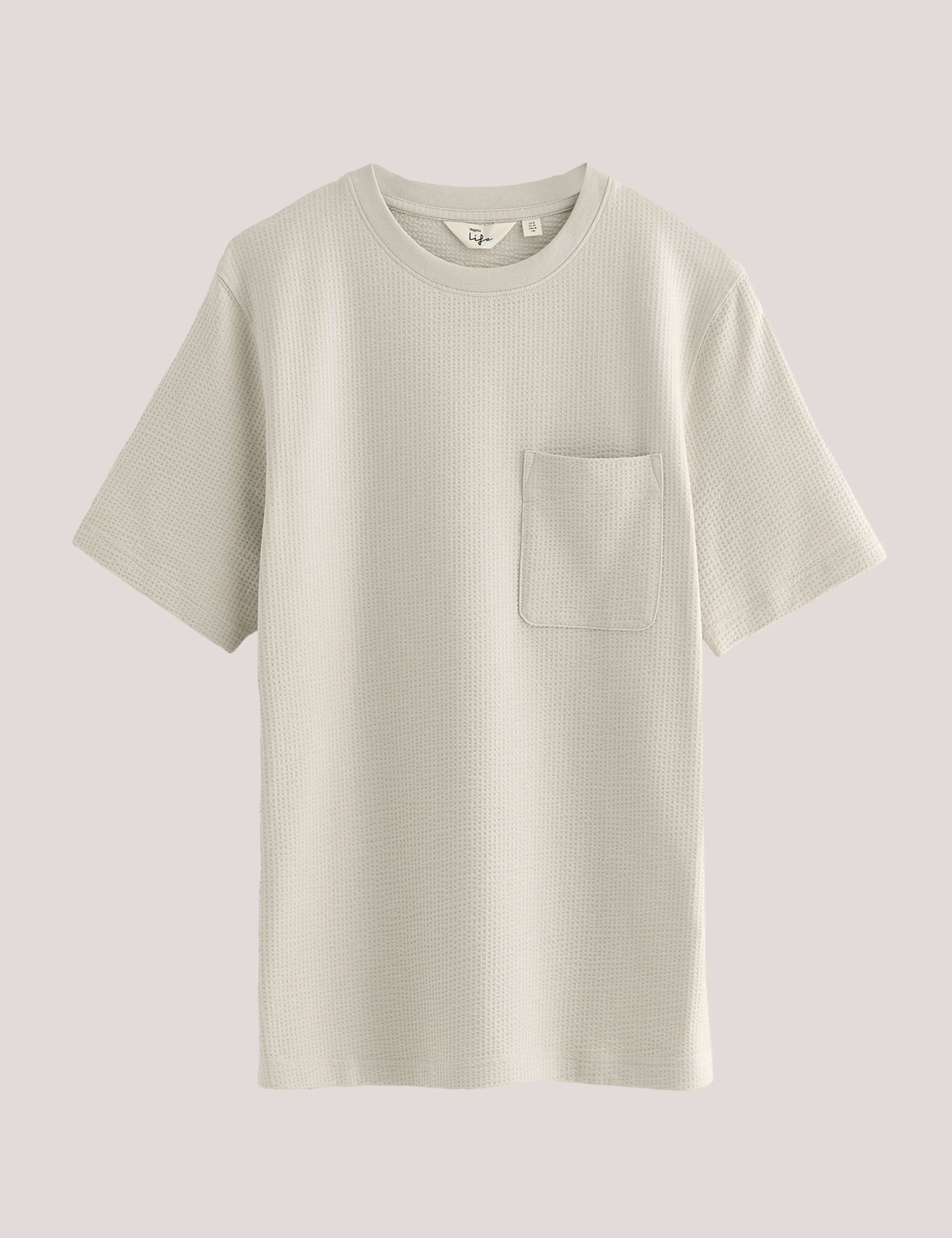 Teresitos Cotton Rich Waffle T-Shirt 2 of 6