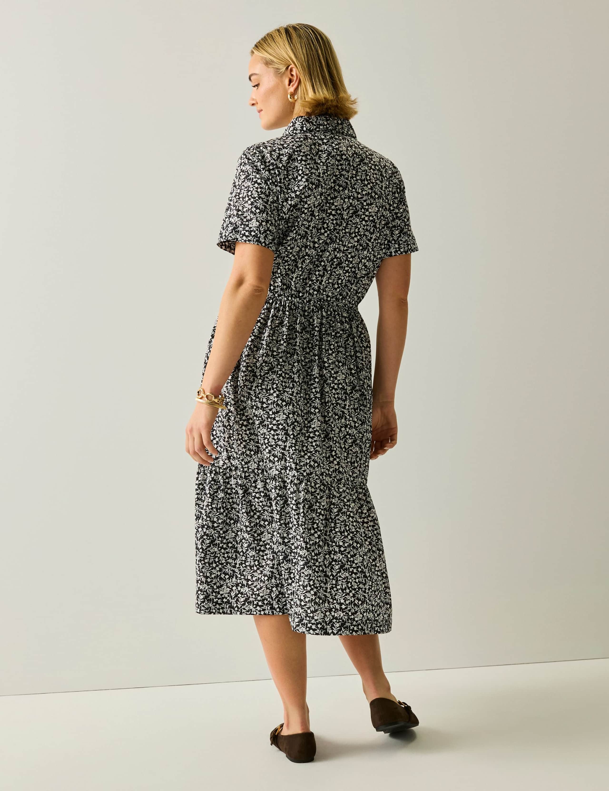Navagio Pure Cotton Midi Shirt Dress 3 of 6