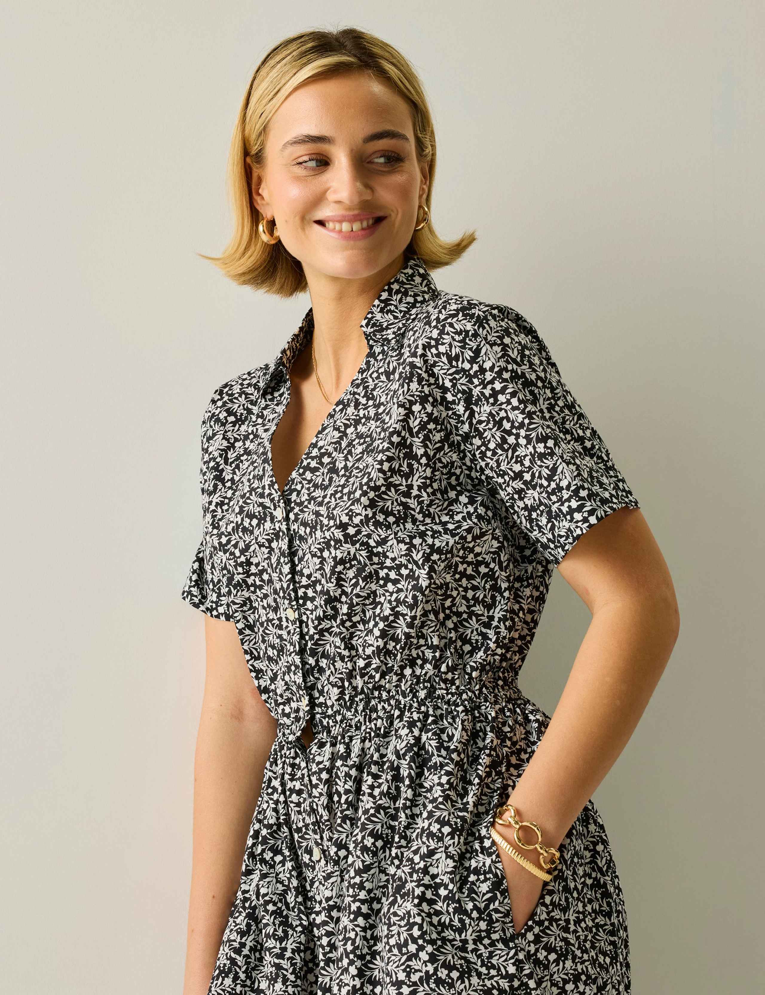 Navagio Pure Cotton Midi Shirt Dress 4 of 6