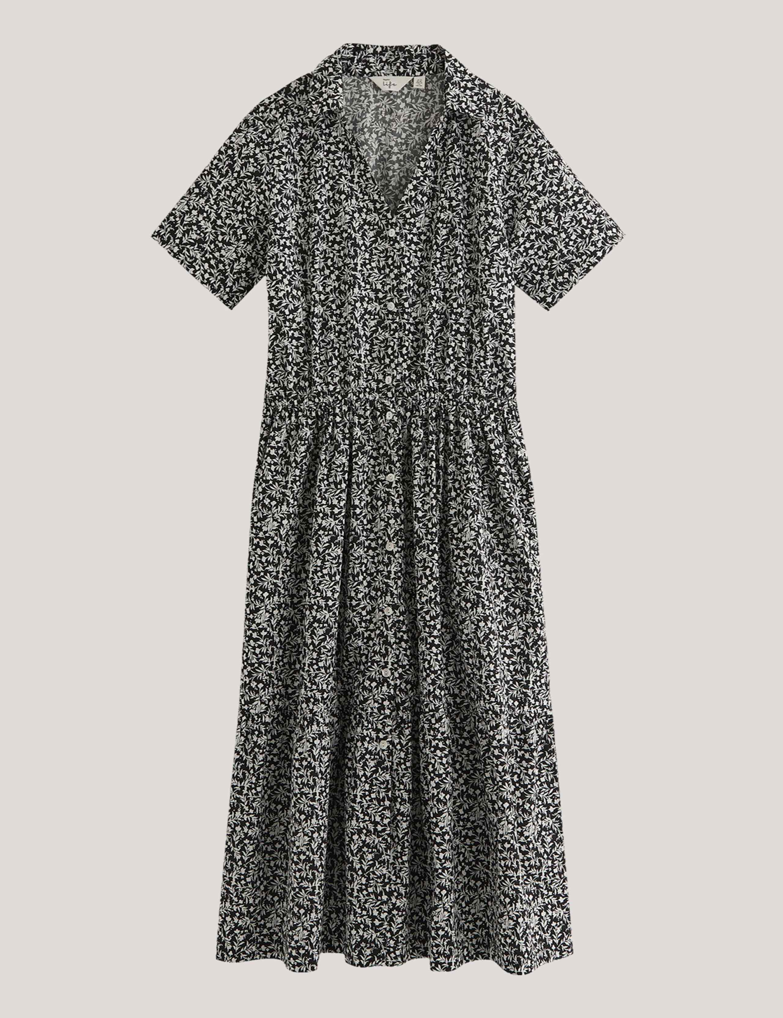 Navagio Pure Cotton Midi Shirt Dress 2 of 6