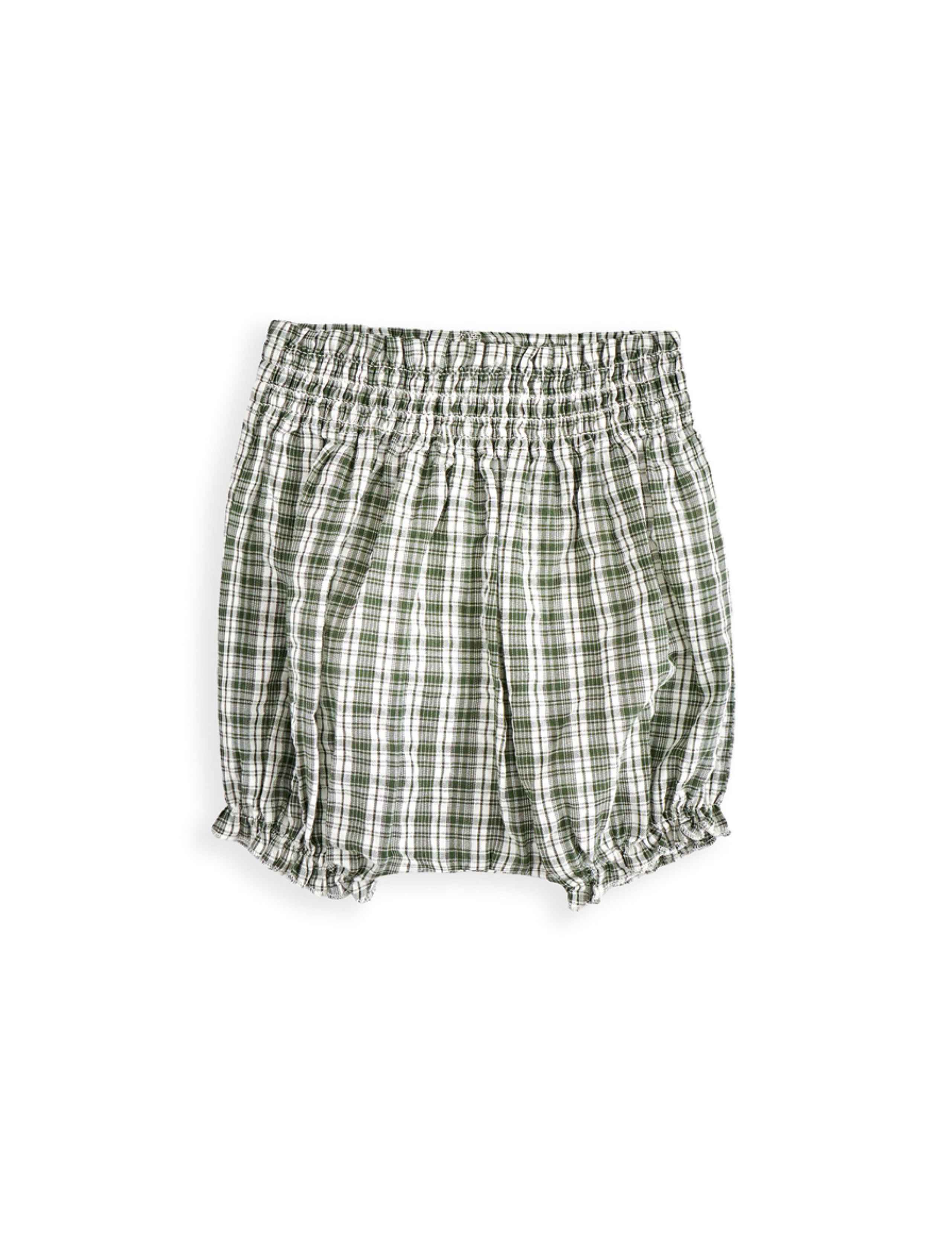 2 Piece Pure Cotton Check Top & Bottom Set (0-3 Years) 3 of 4