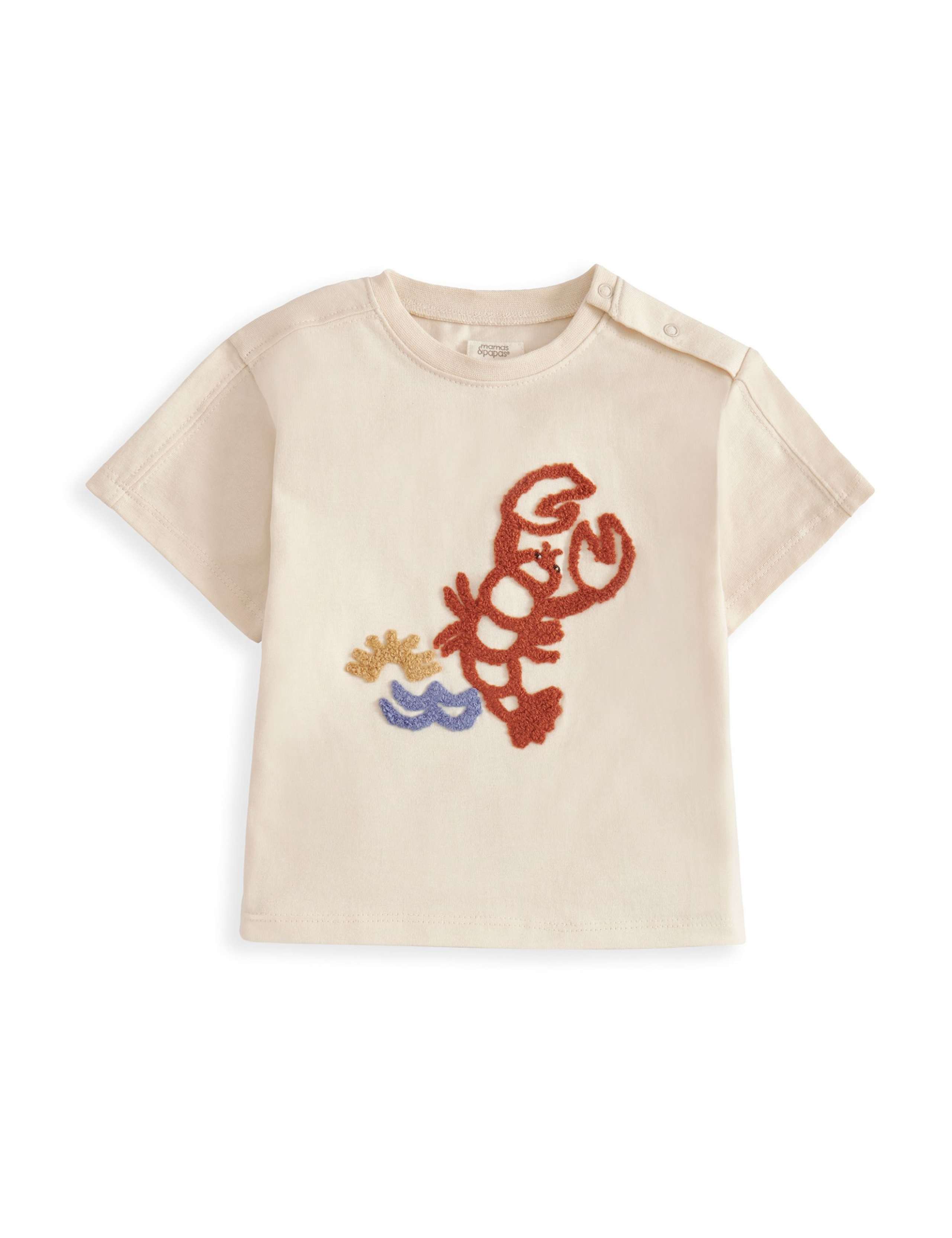 2 Piece Cotton Rich Lobster Top & Bottom Set (0-3 Years) 3 of 5