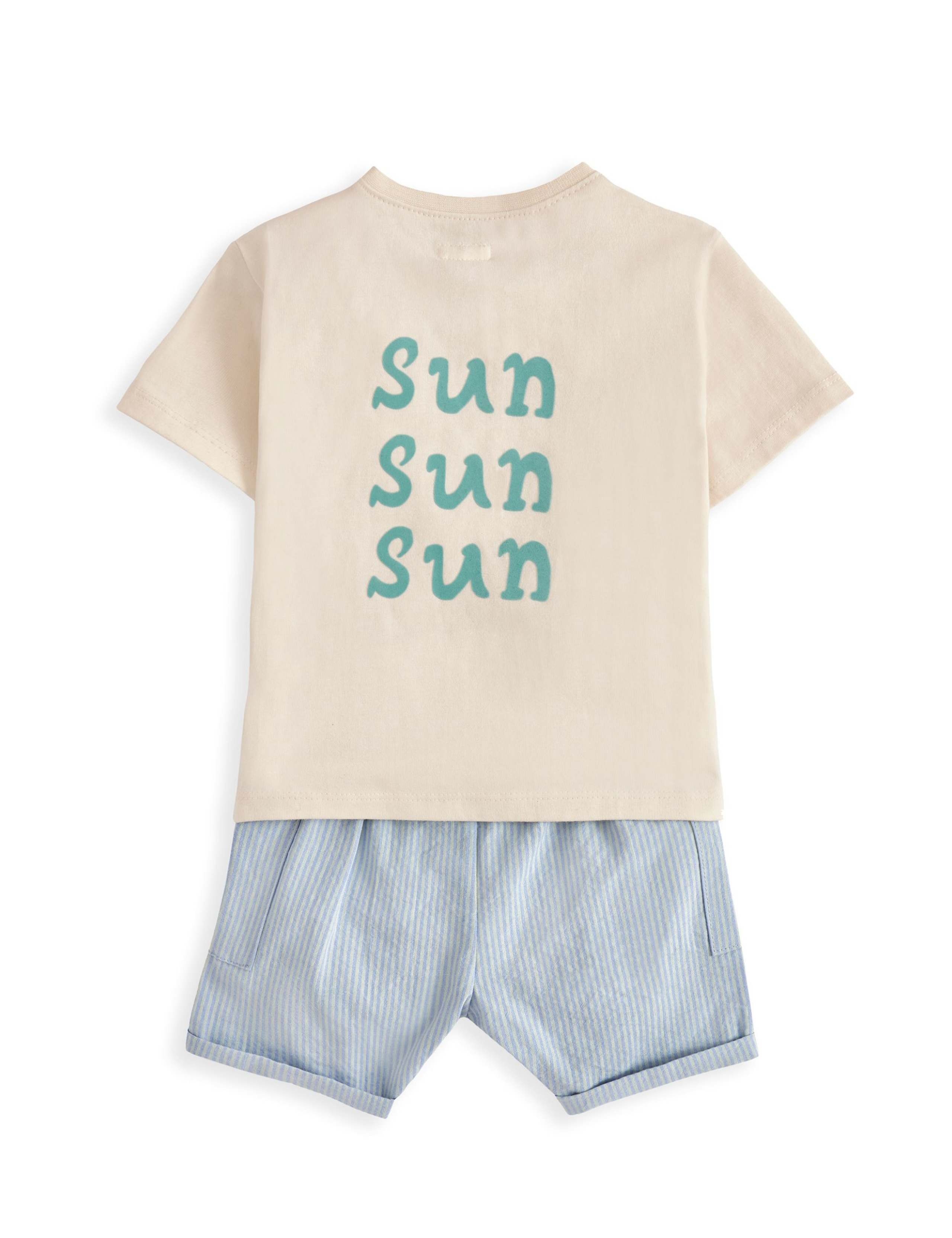 2 Piece Cotton Rich Lobster Top & Bottom Set (0-3 Years) 4 of 5