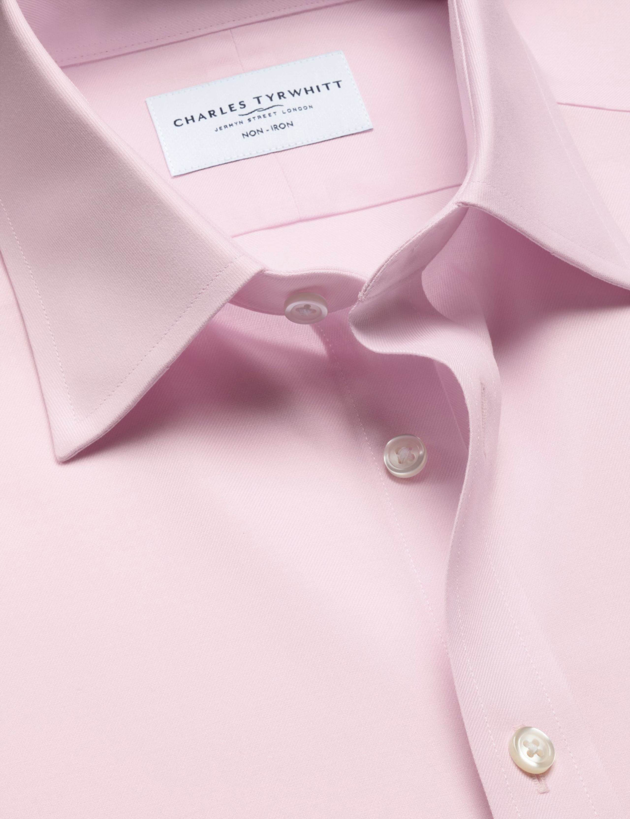 Slim Fit Non Iron Pure Cotton Twill Shirt 6 of 6