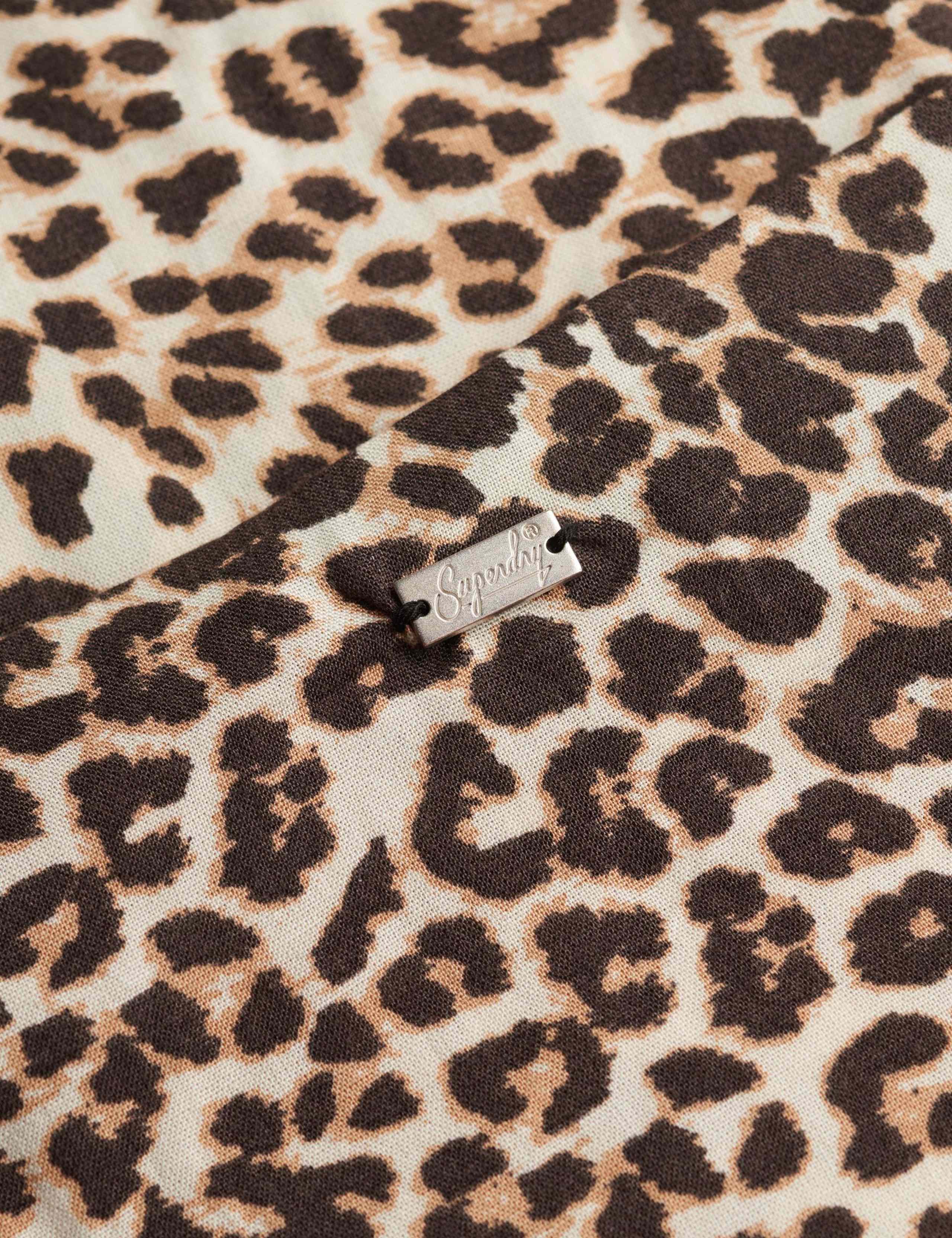 Leopard Print Maxi Column Skirt 4 of 7