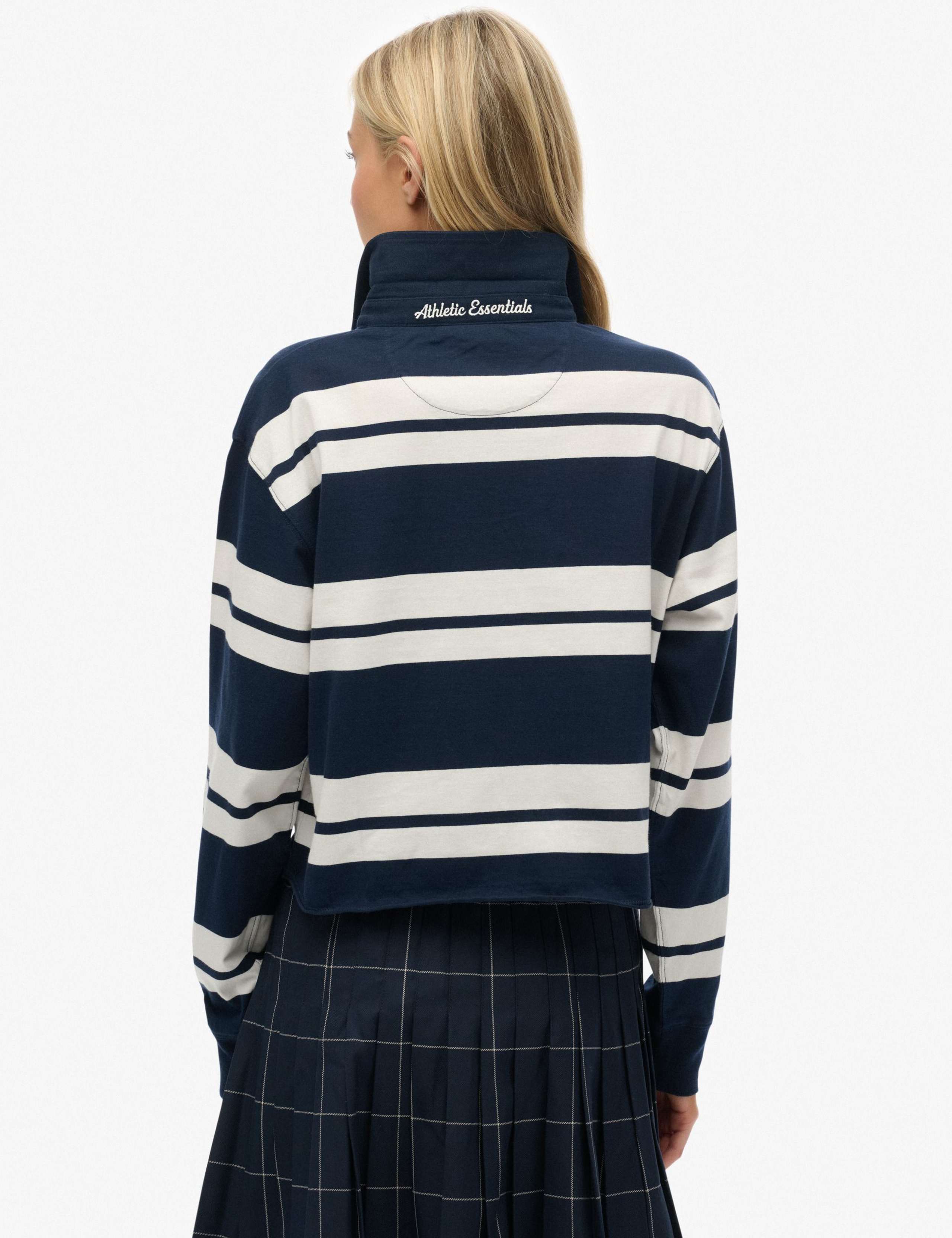 Pure Cotton Striped Rugby Top 4 of 5