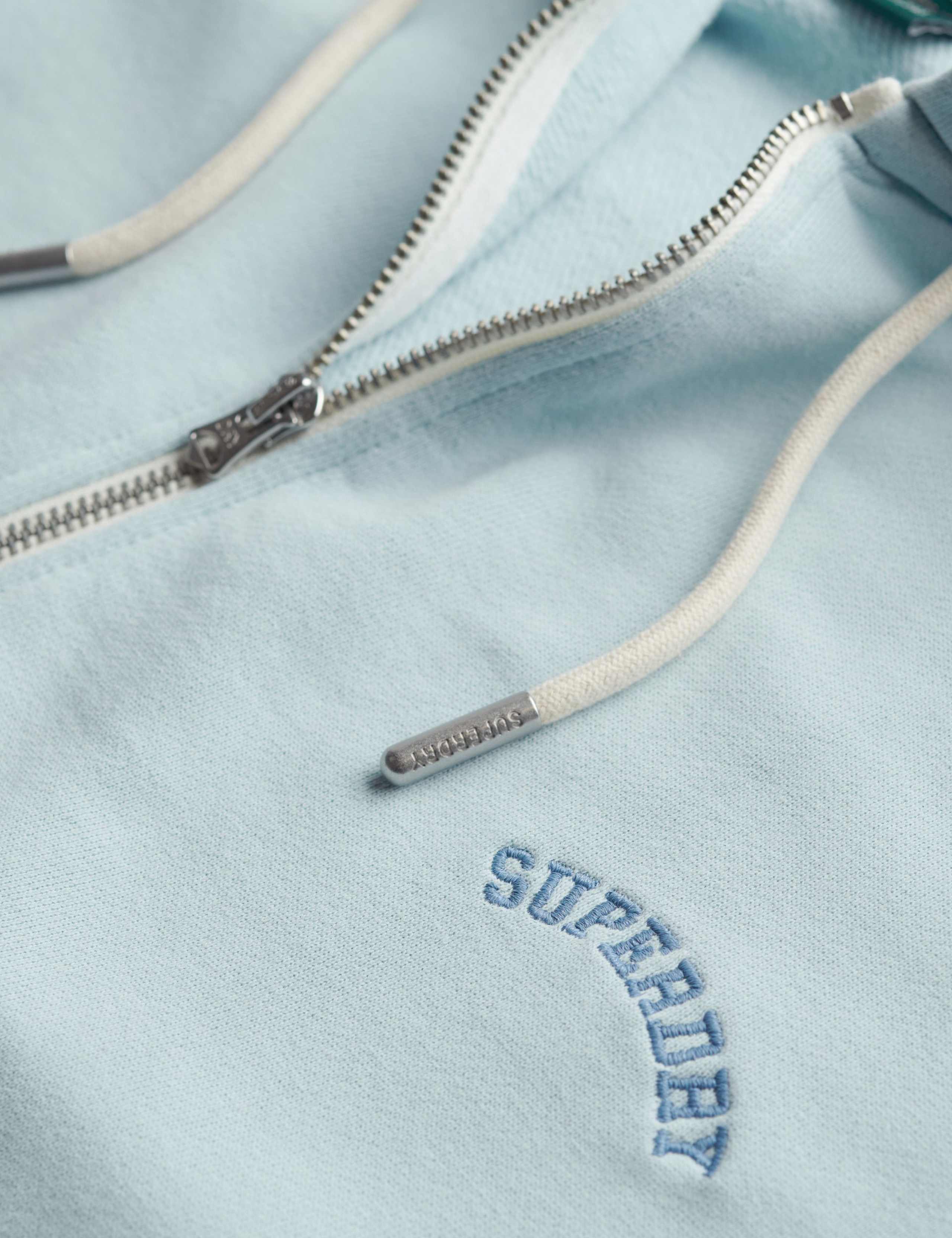 Pure Cotton Oversized Zip Up Hoodie 5 of 6