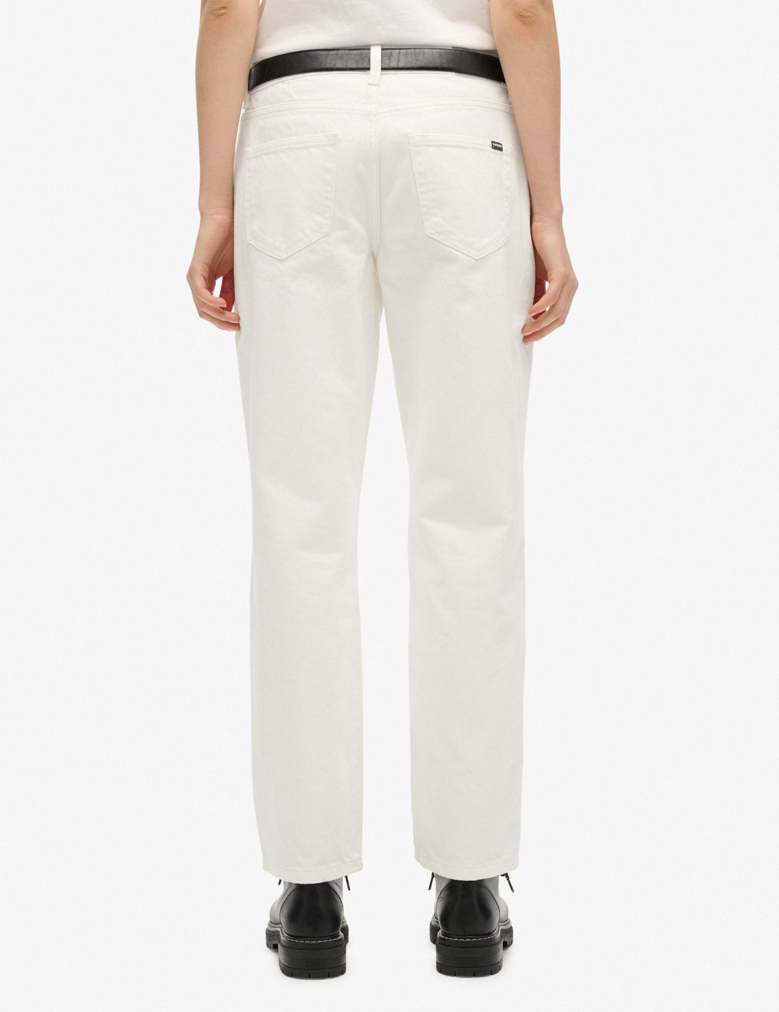 Mid Rise Straight Leg Jeans 4 of 8
