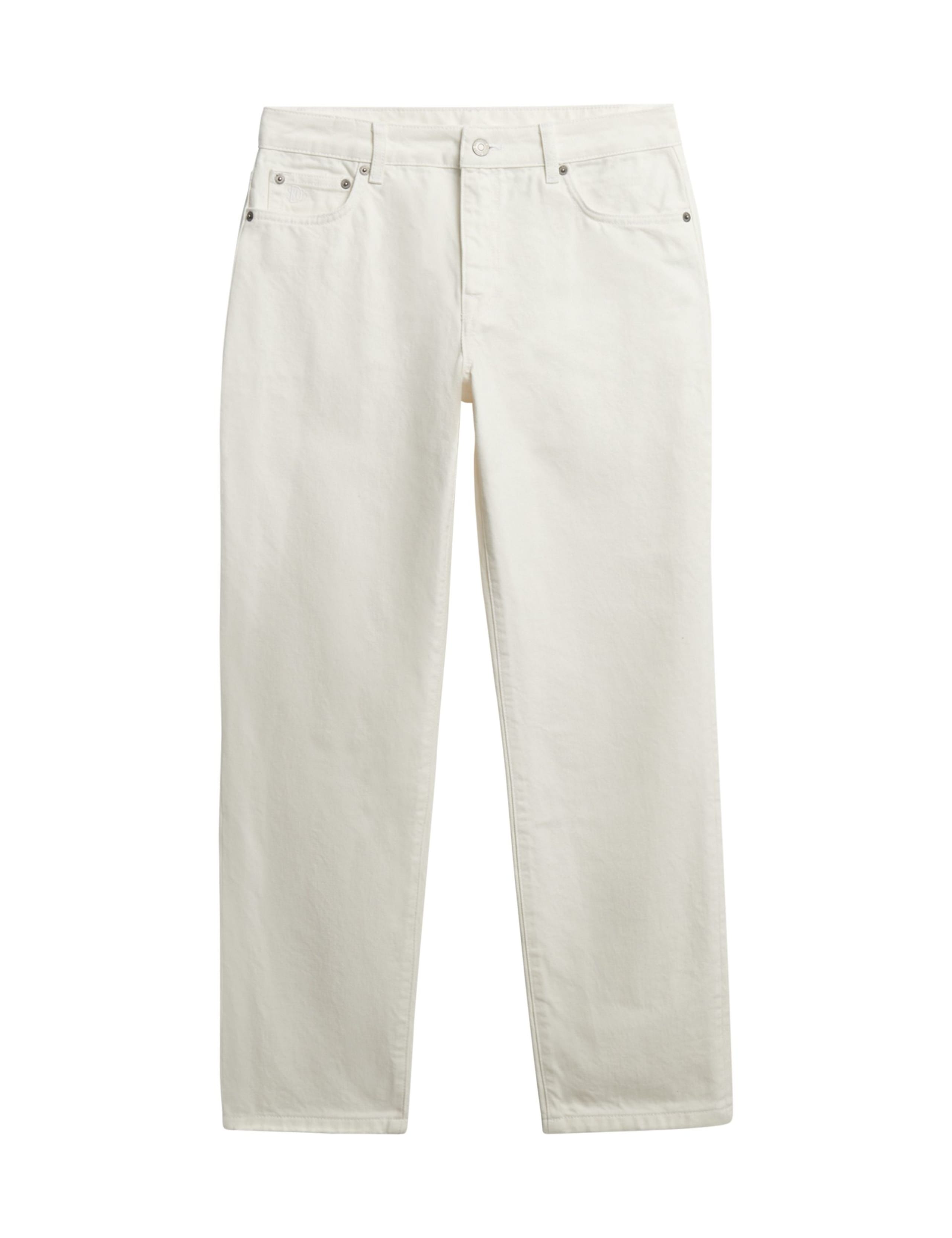 Mid Rise Straight Leg Jeans 2 of 8