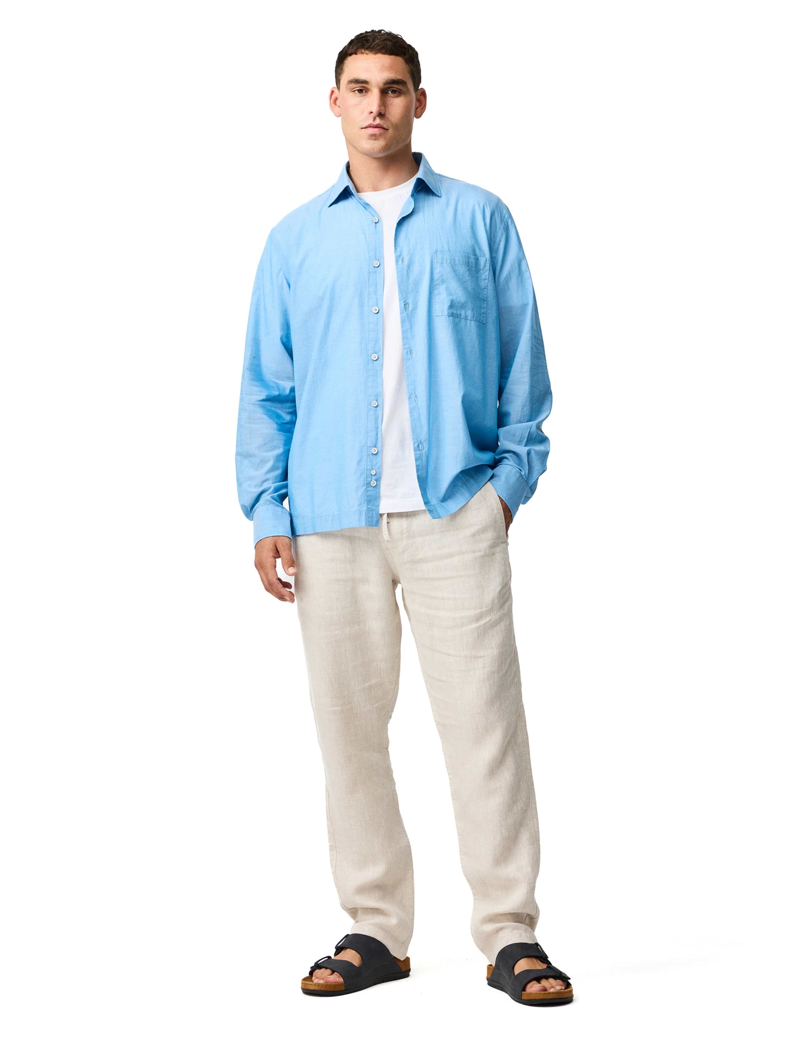 Parsons Hill Relaxed Fit Pure Cotton Shirt 2 of 6