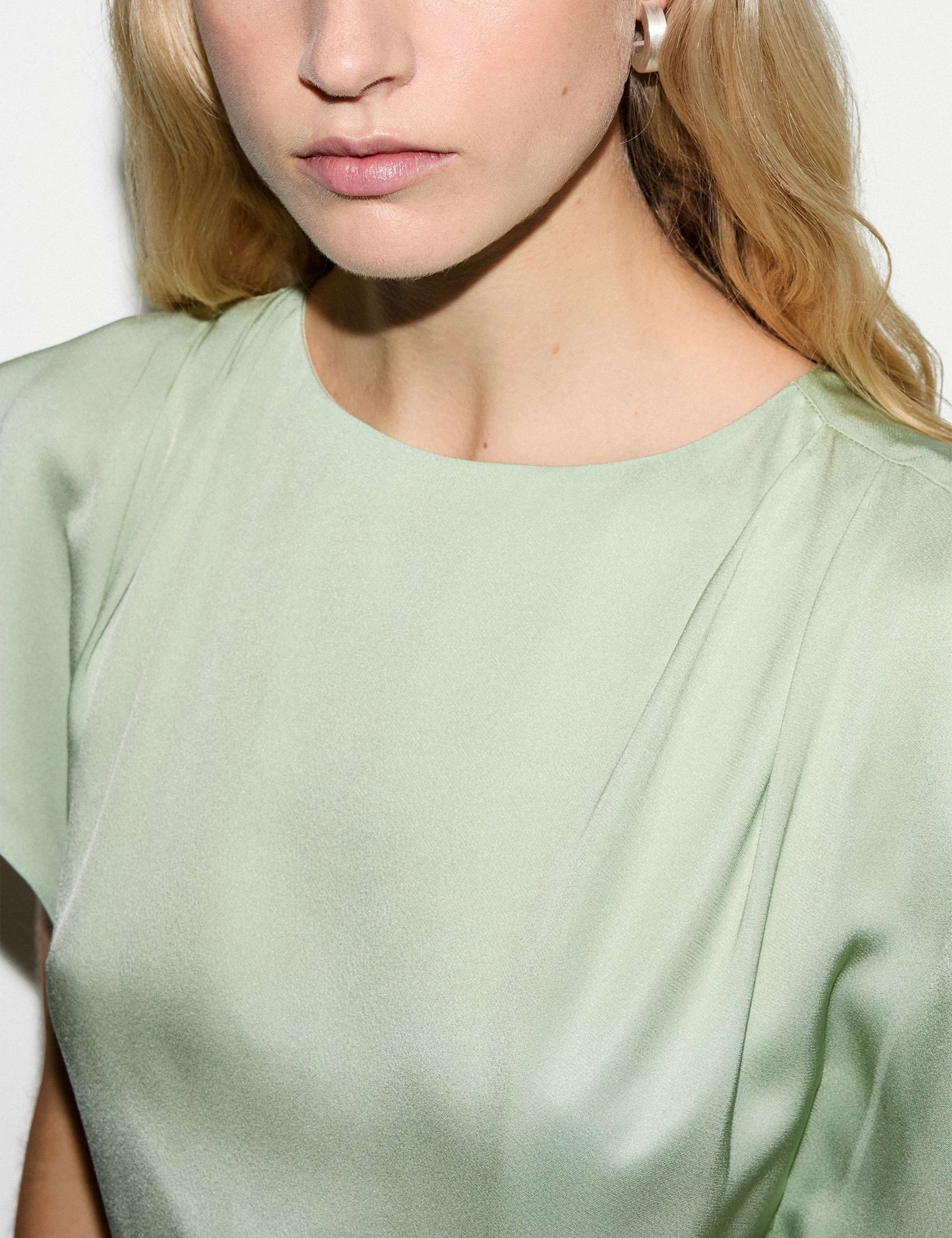 Satin Cap Sleeve Midaxi Waisted Dress 5 of 7