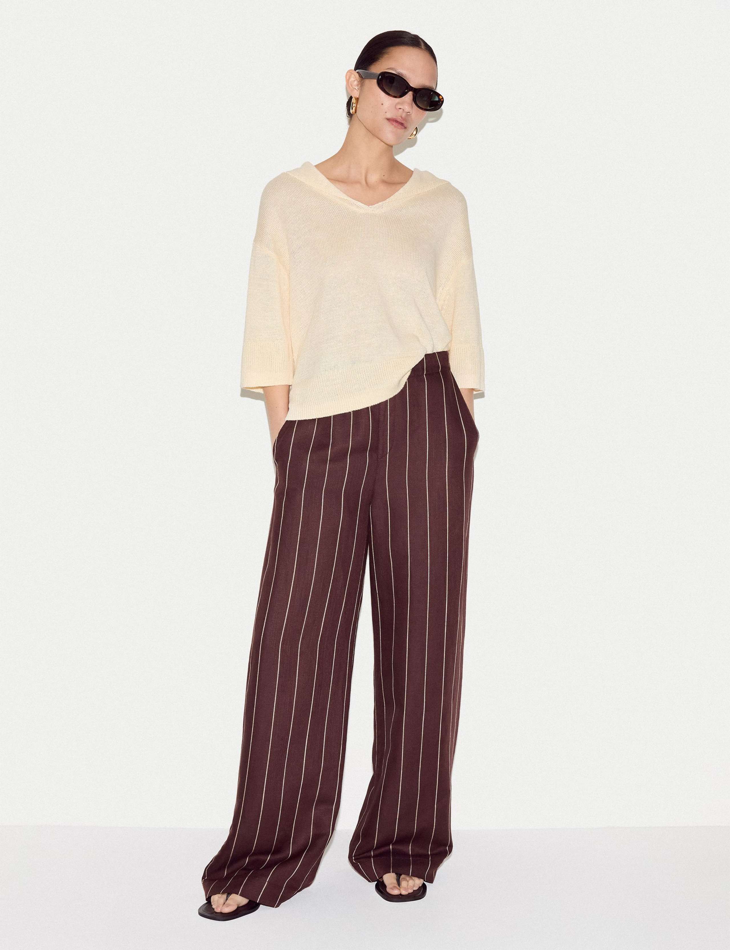 Pure Linen Sailor Jumper 4 of 6