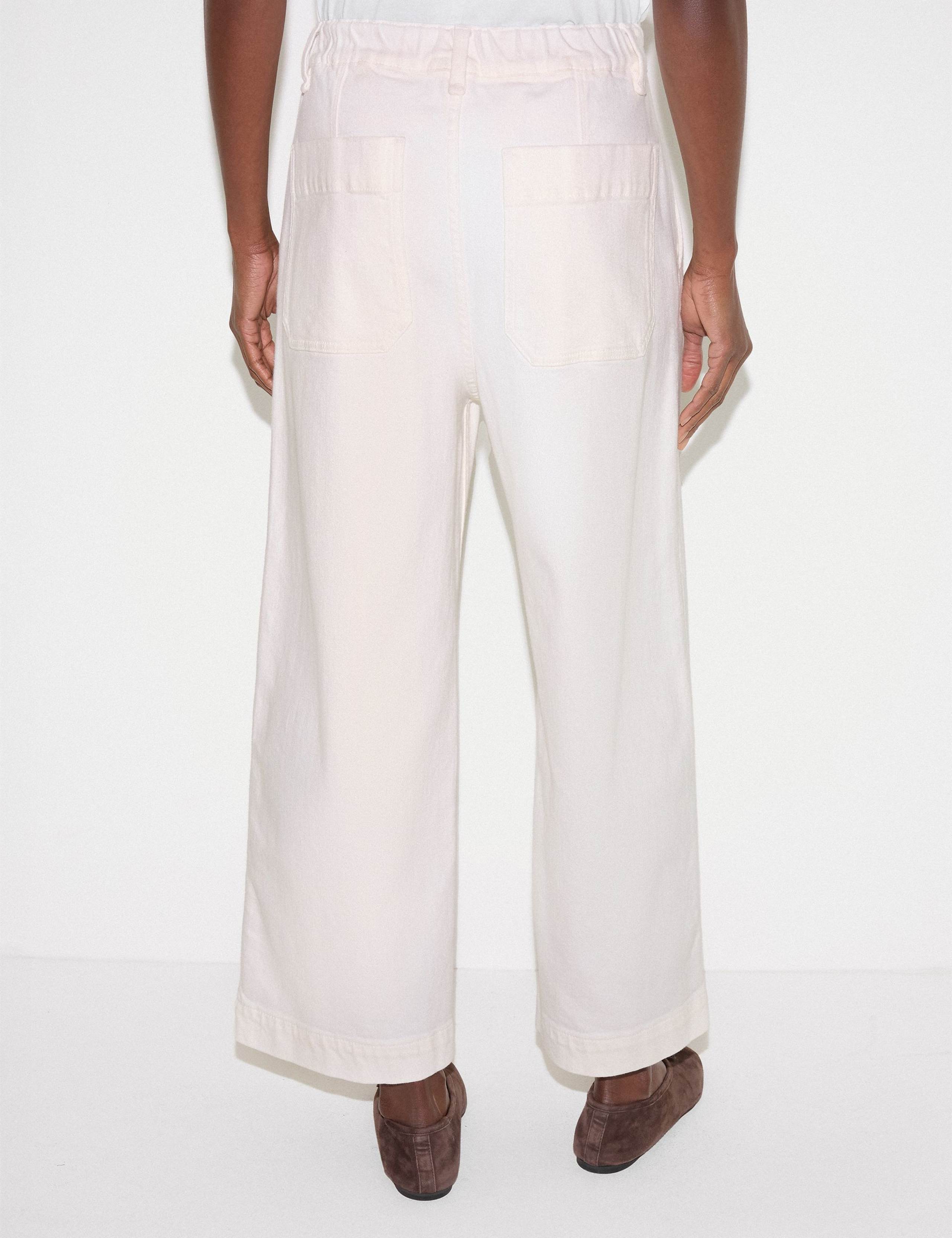 Mid Rise Wide Leg Ankle Grazer Jeans 4 of 7