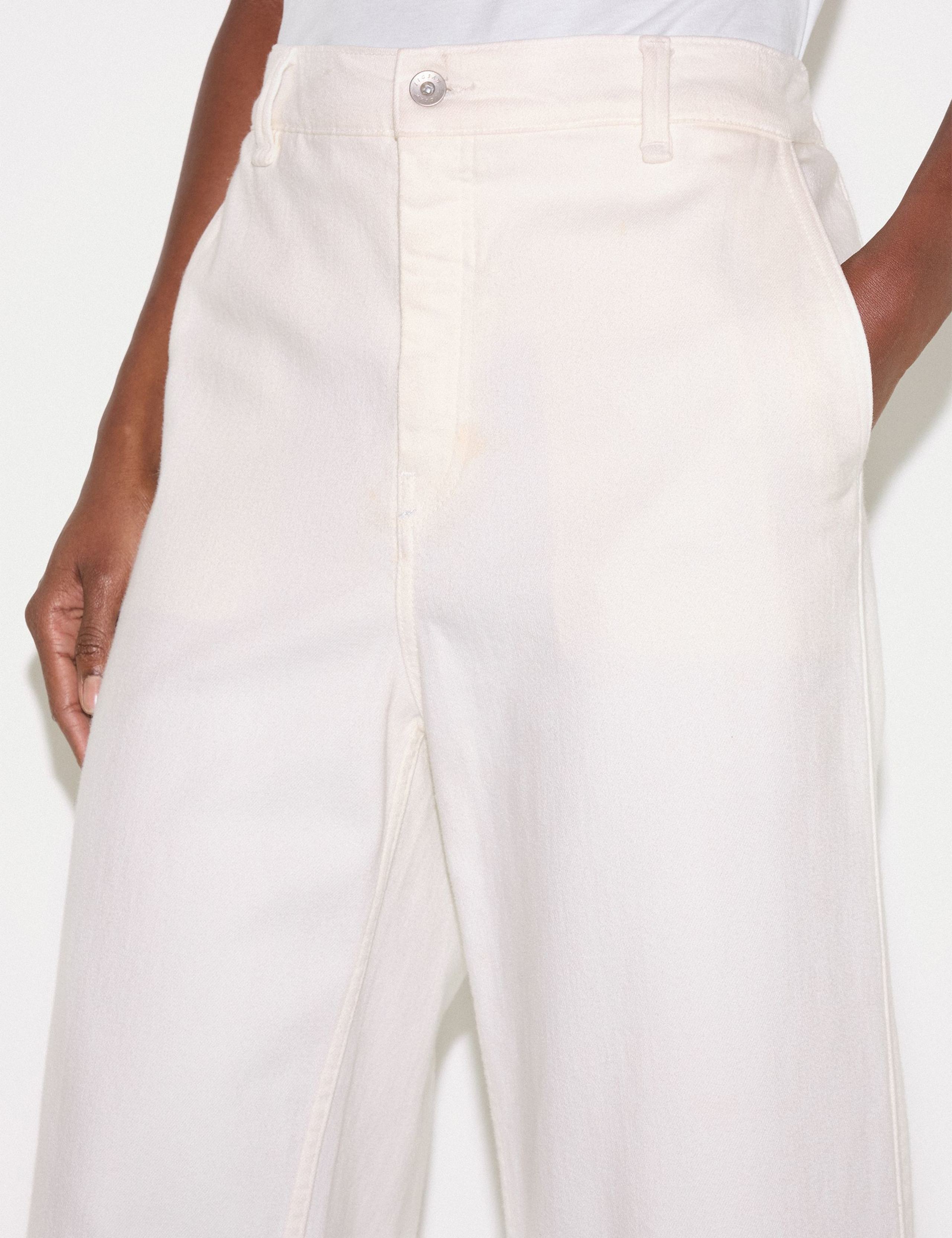 Mid Rise Wide Leg Ankle Grazer Jeans 5 of 7