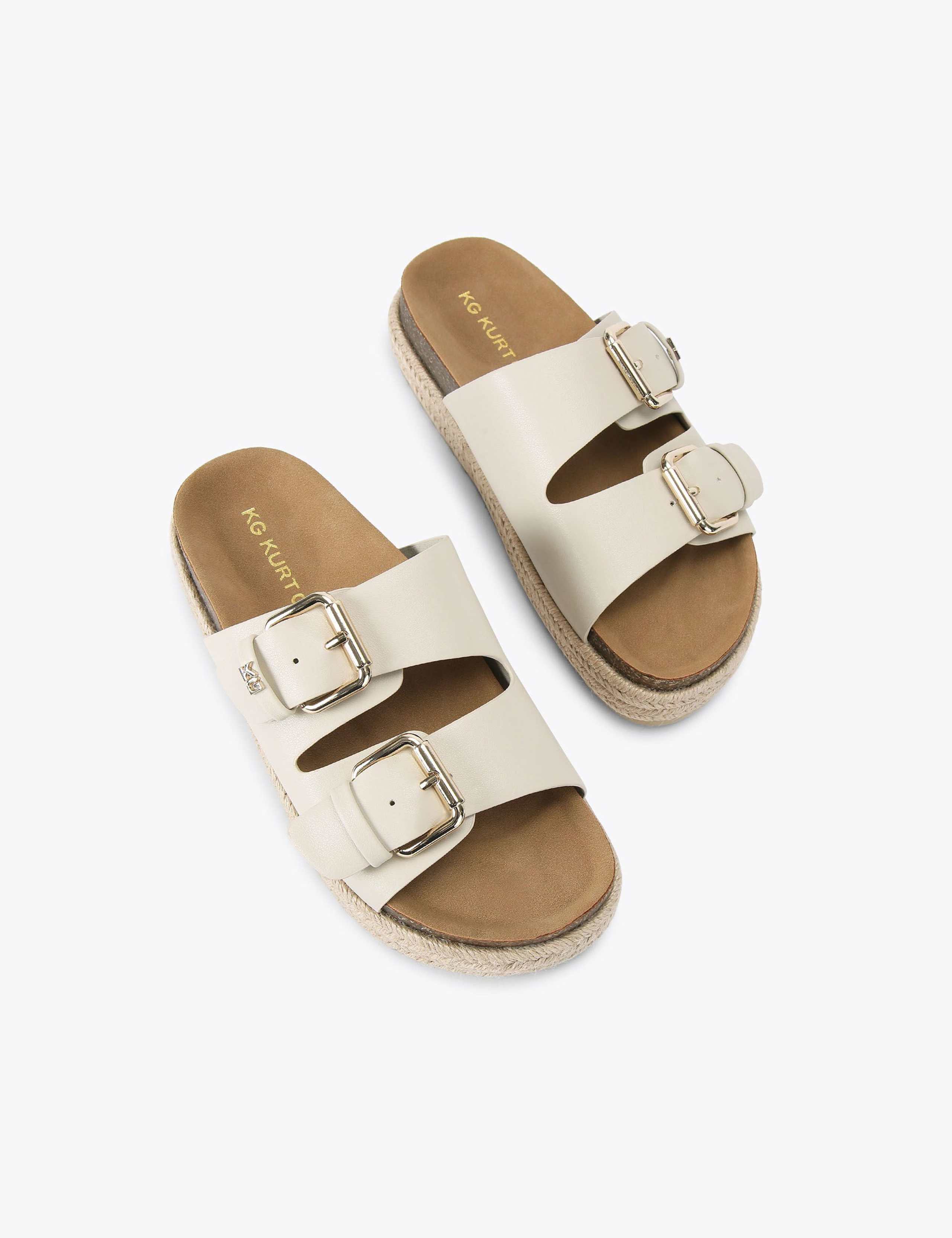 Buckle Flatform Sandals 4 of 5