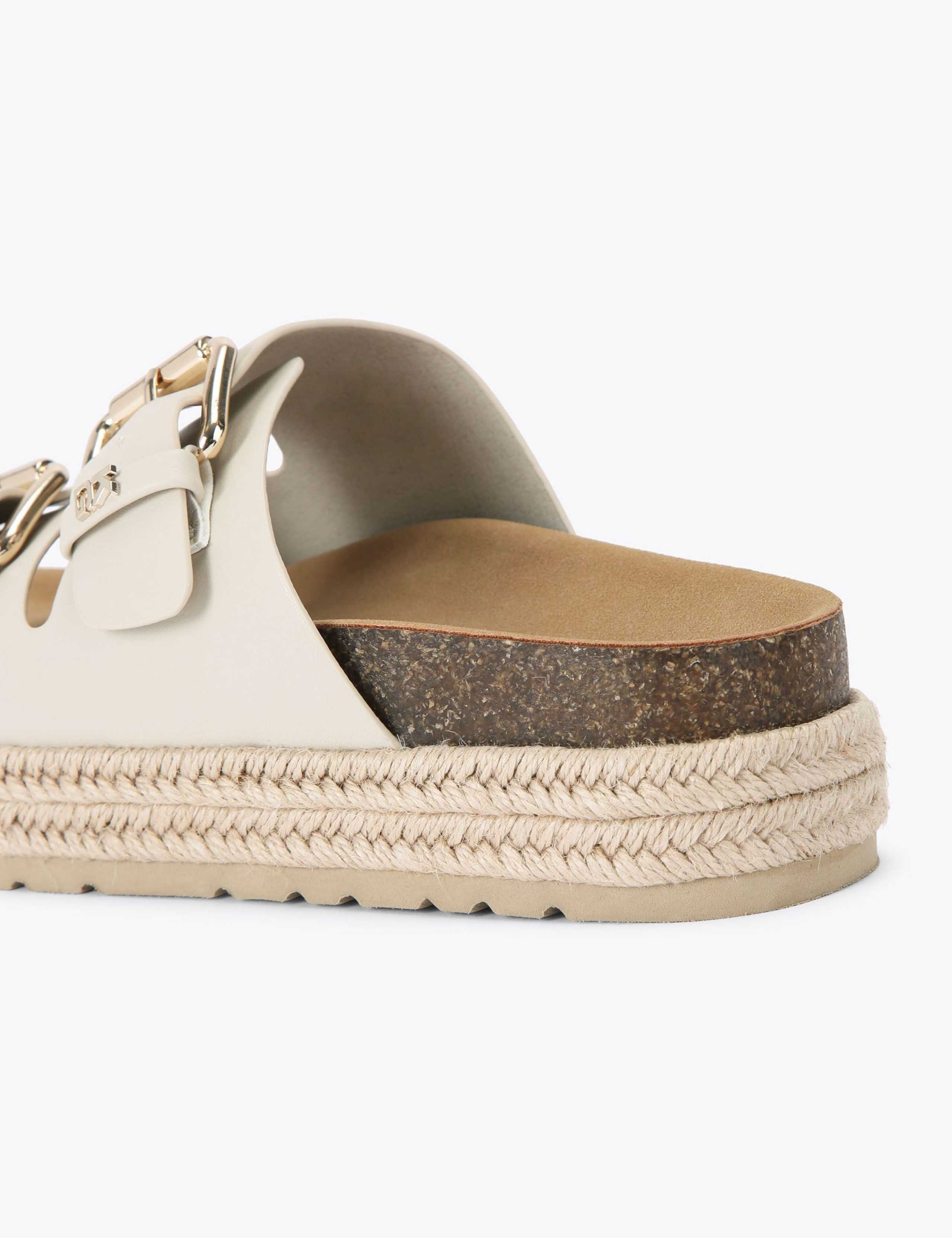 Buckle Flatform Sandals 5 of 5