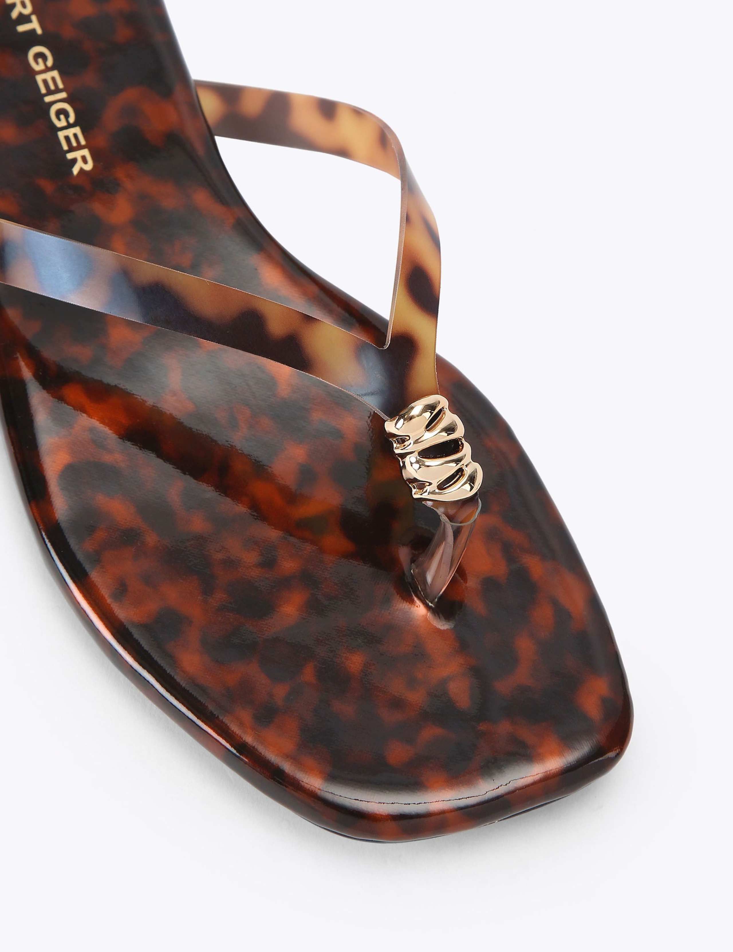 Animal Print Flip Flops 4 of 5