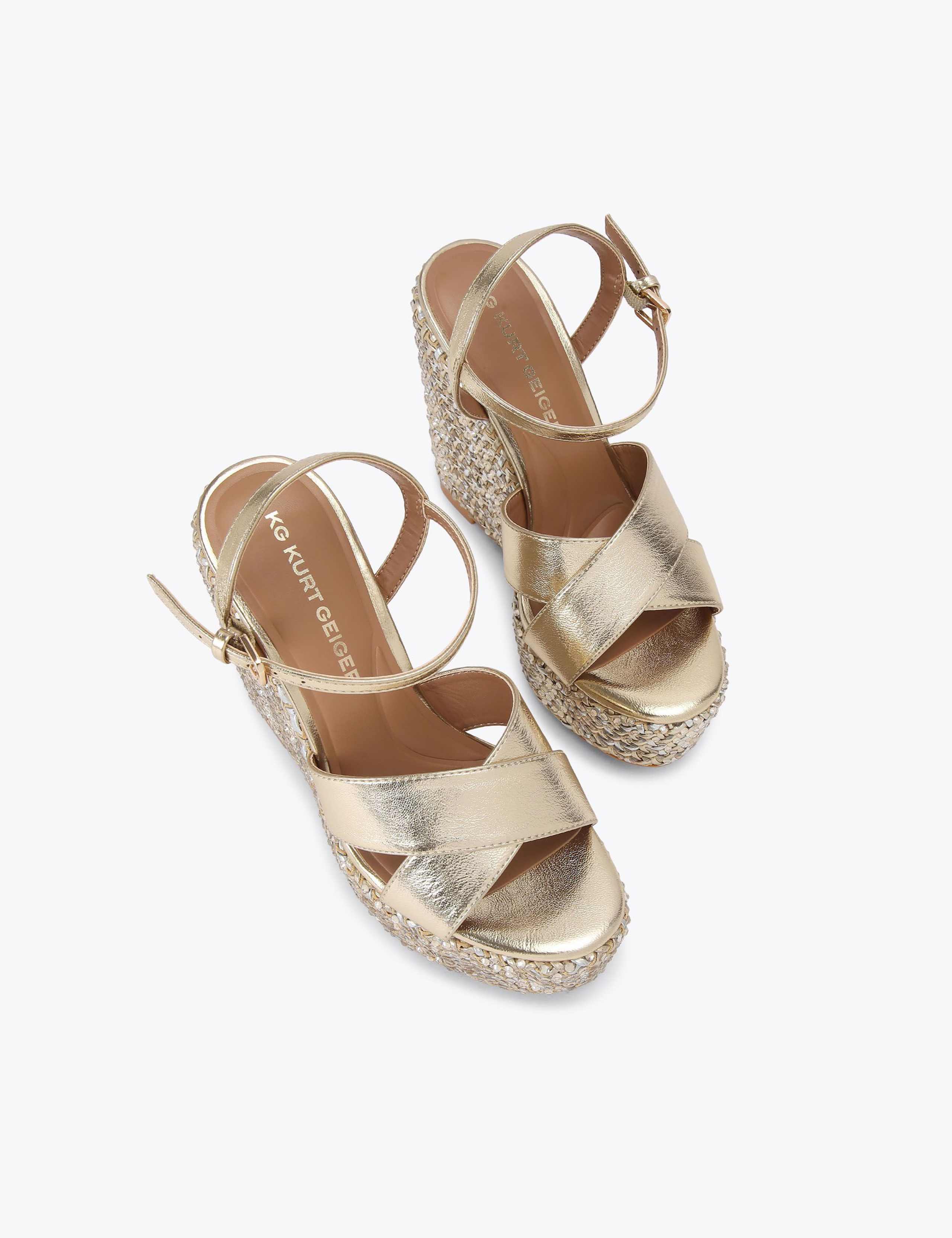 Buckle Wedge Sandals 4 of 4