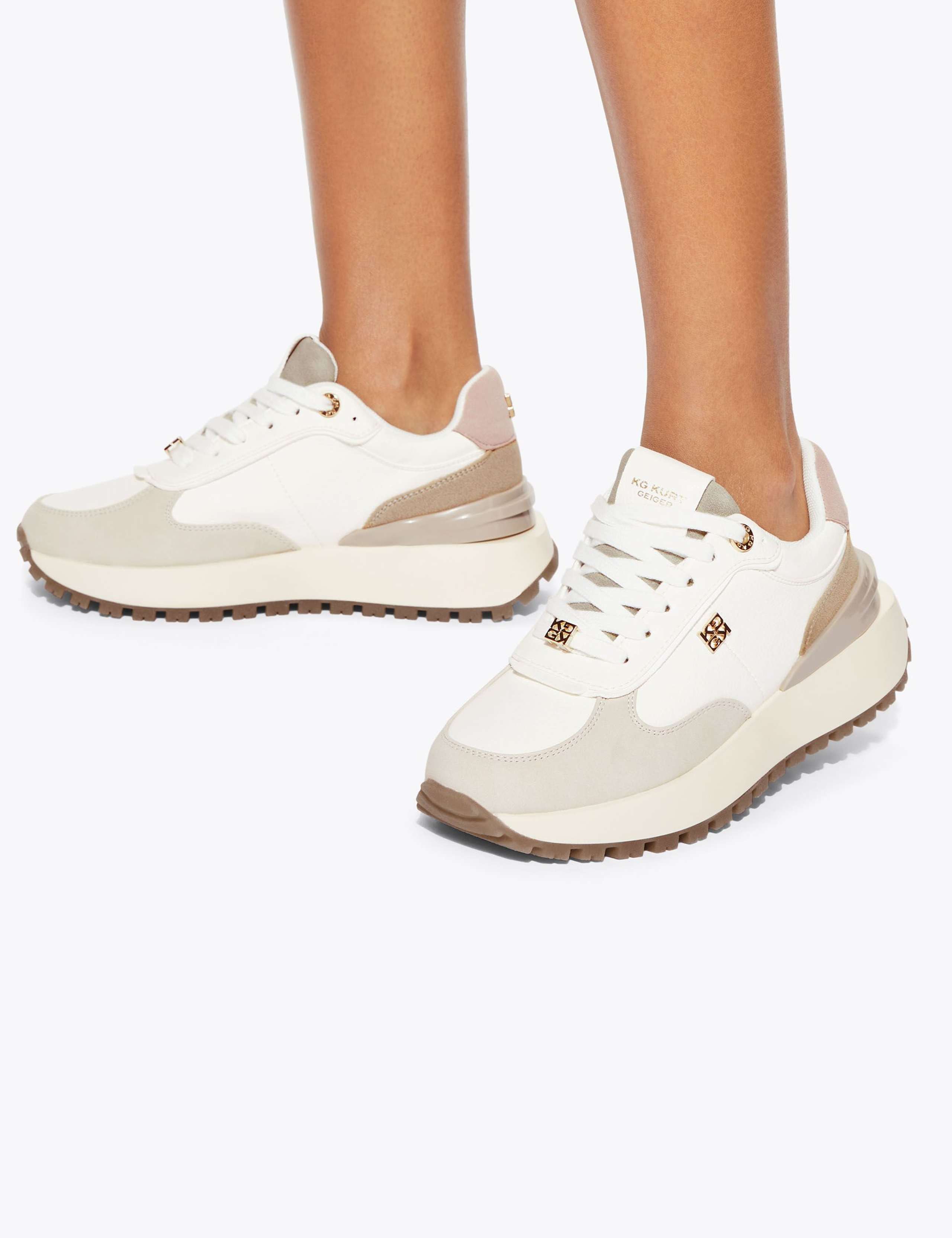 Lace Up Chunky Trainers 1 of 5