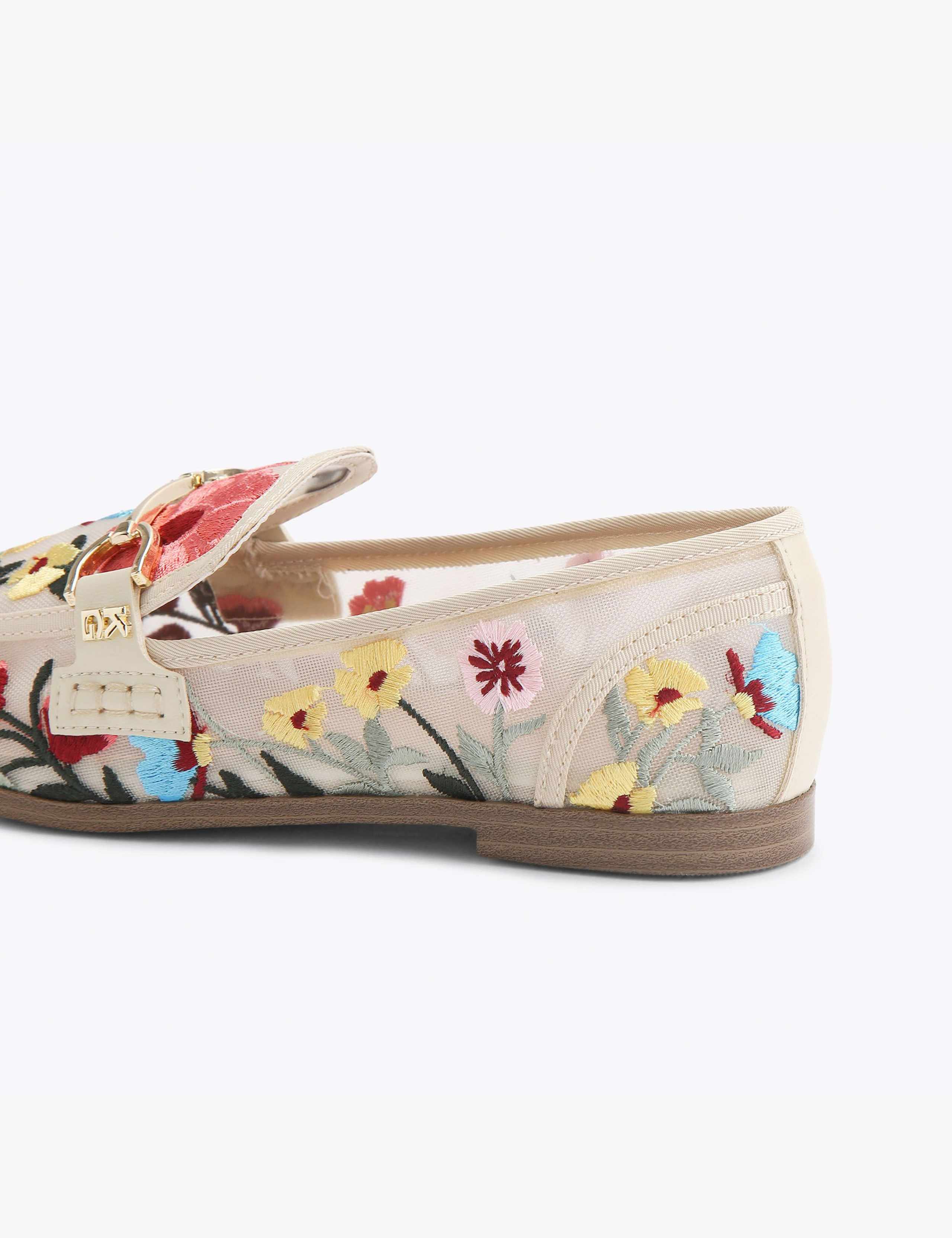 Floral Flat Loafers 5 of 5