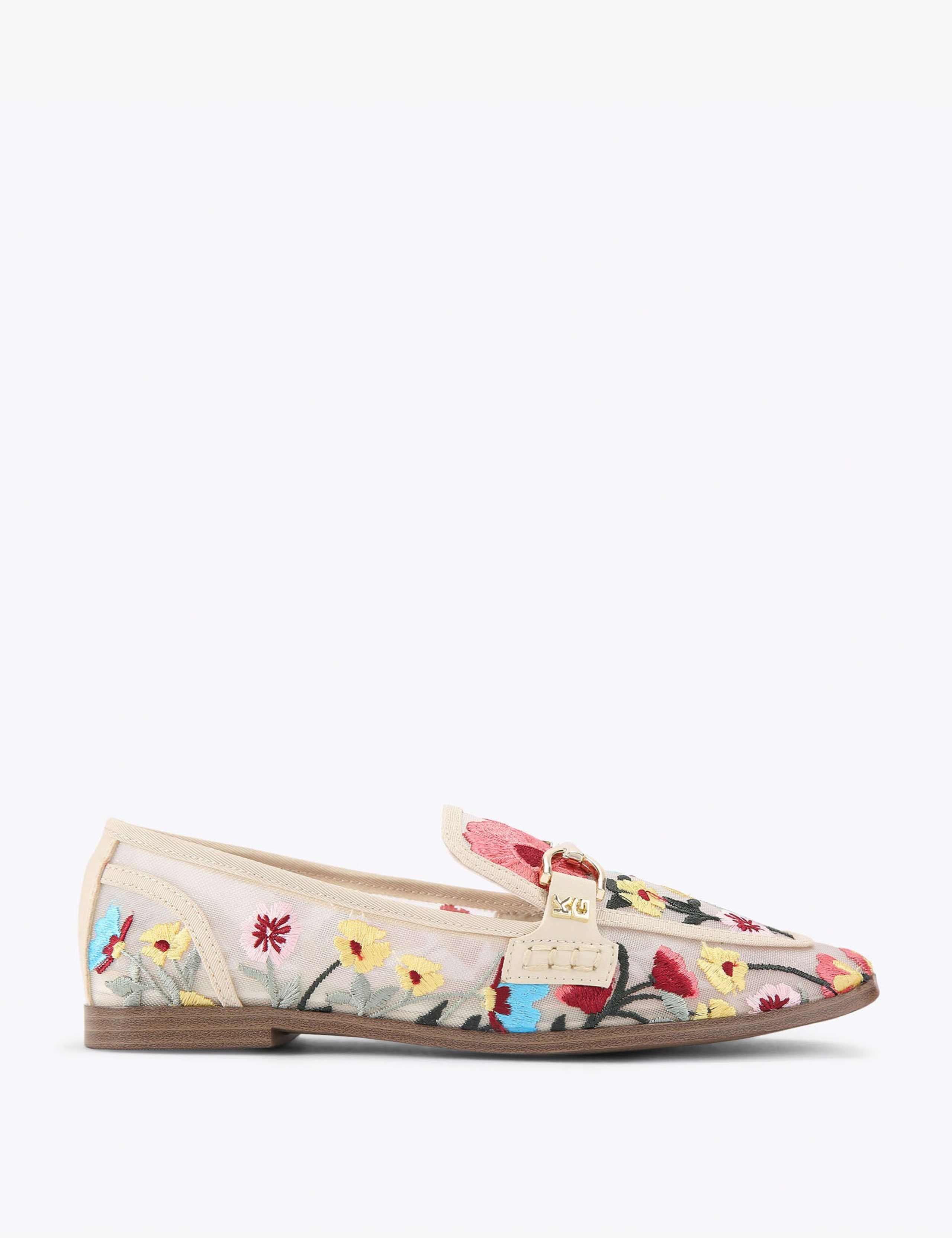 Floral Flat Loafers 2 of 5