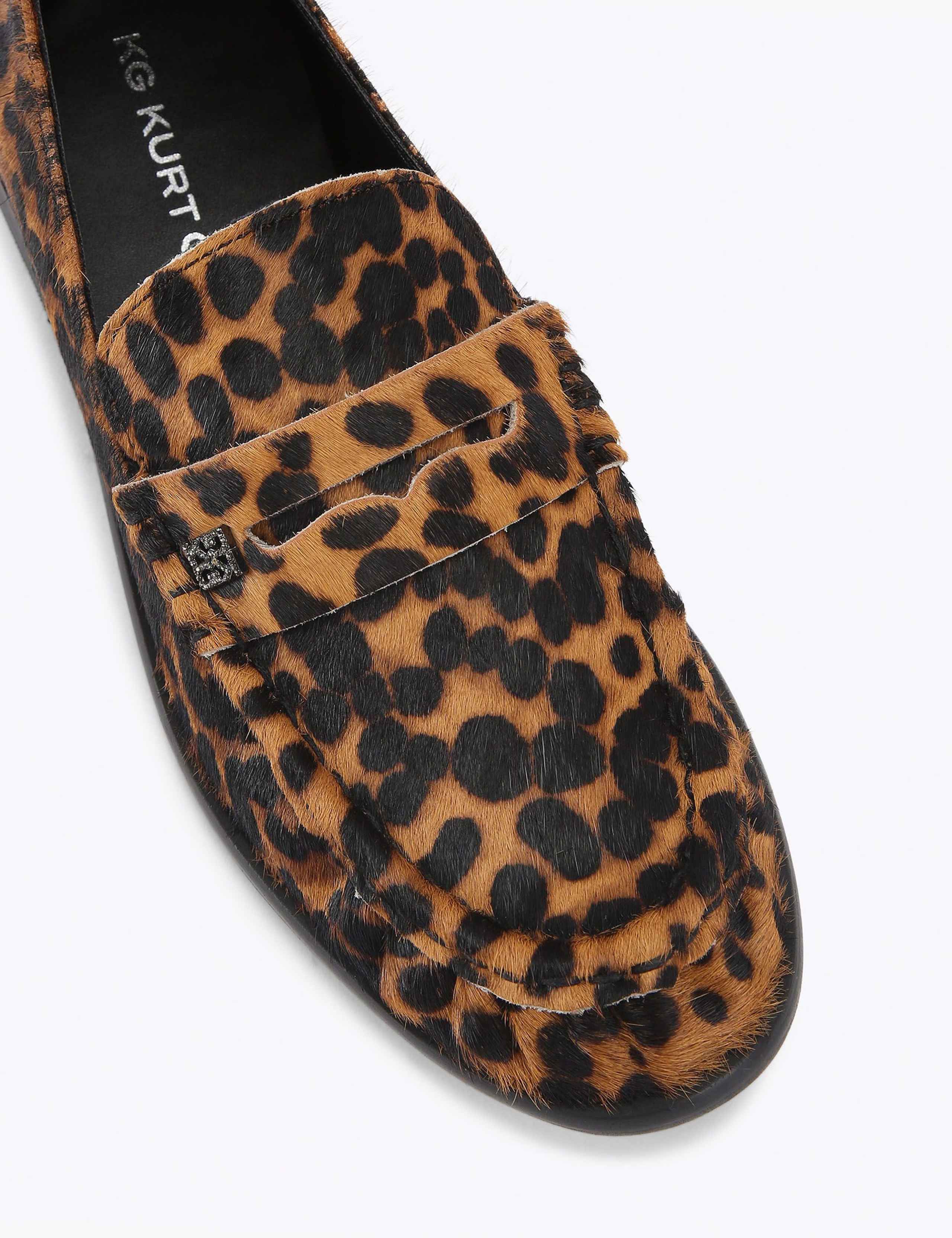 Leopard Print Loafers 4 of 5