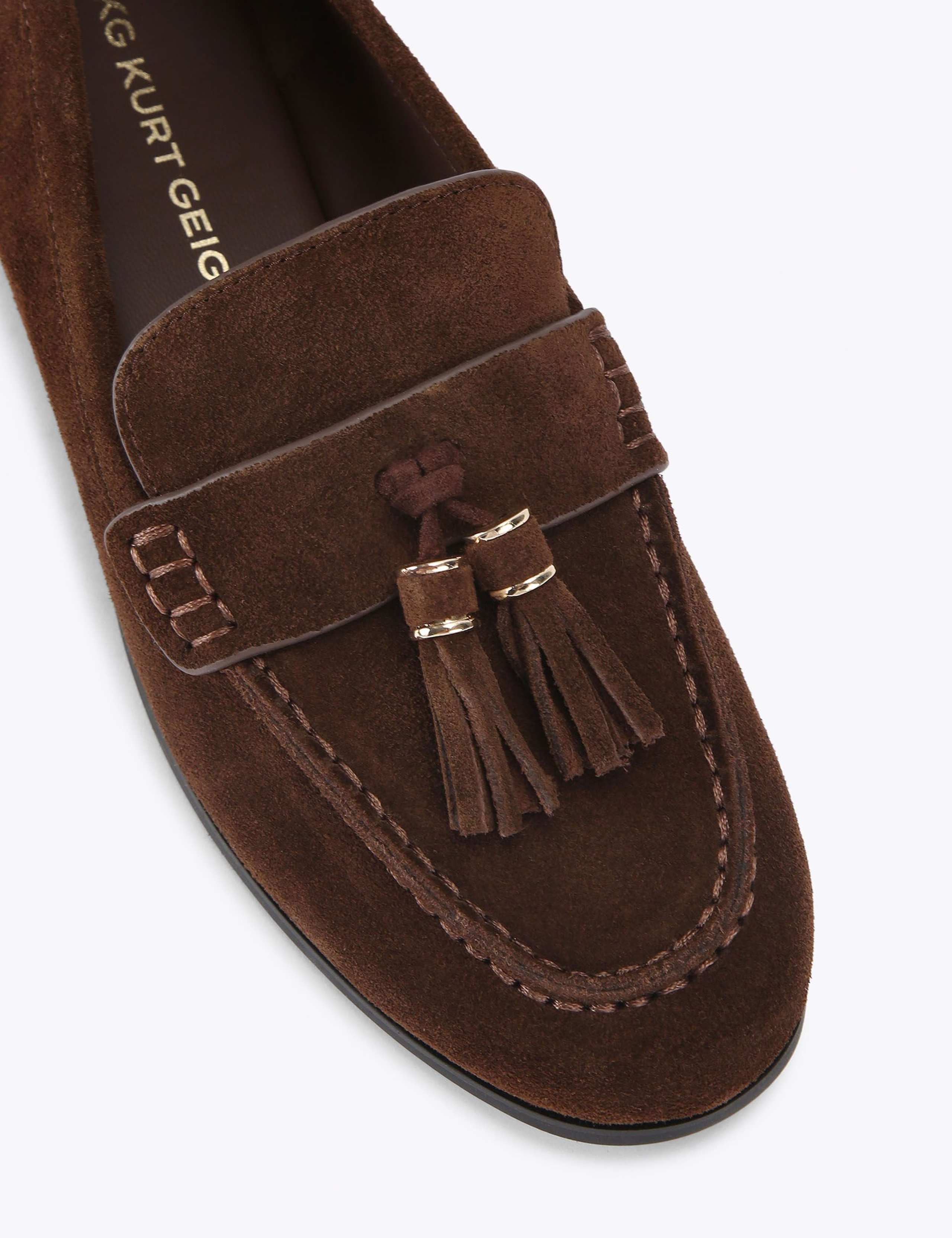 Suede Flat Loafers 4 of 5