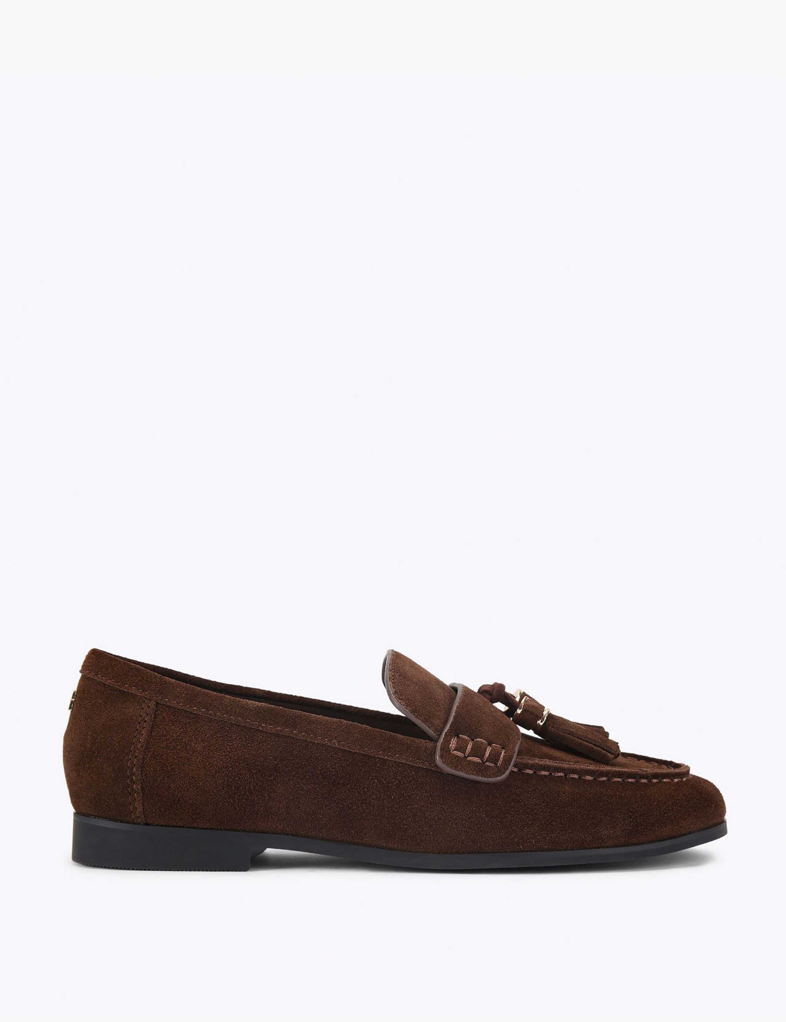 Suede Flat Loafers 2 of 5