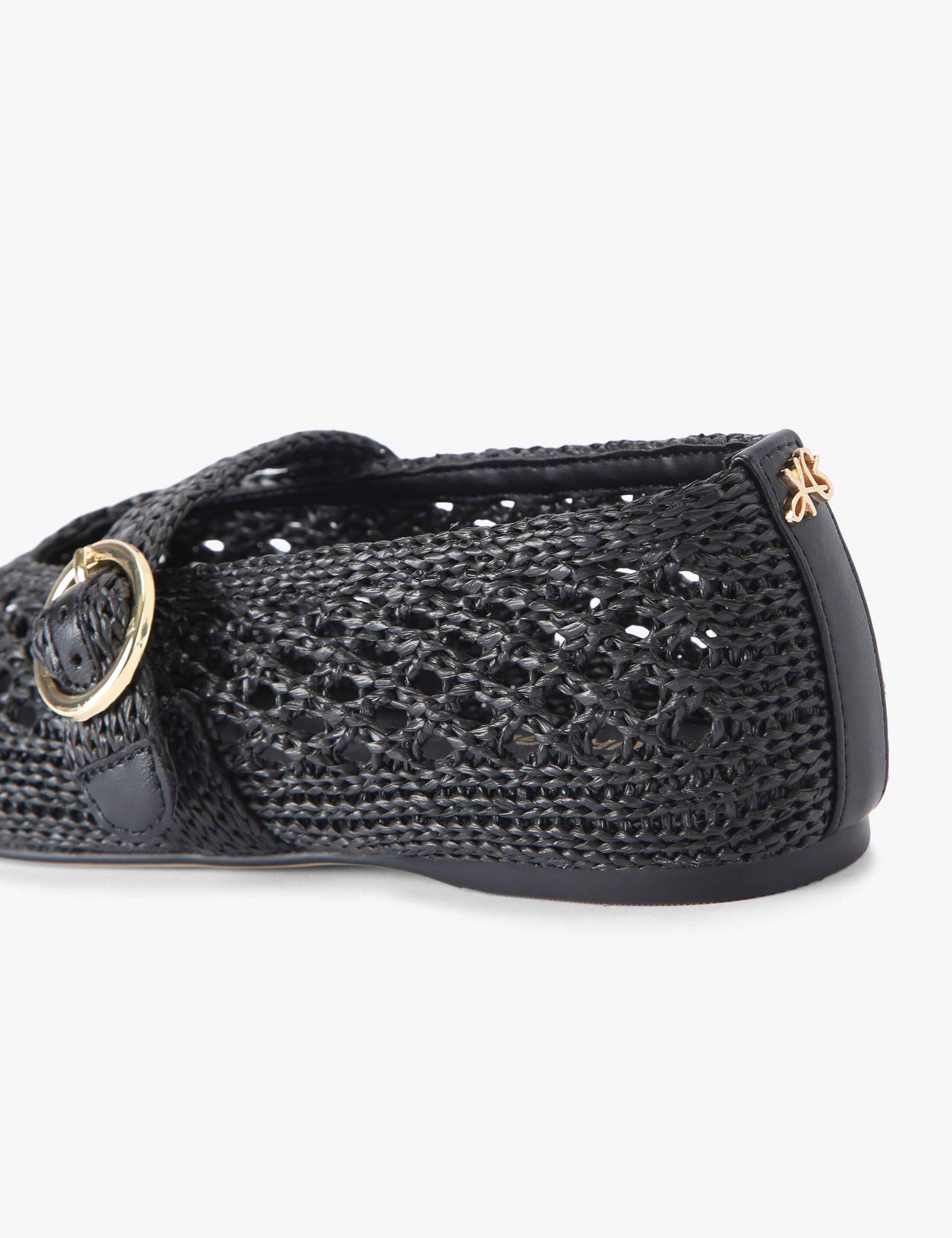 Woven Flat Ballet Pumps 5 of 5