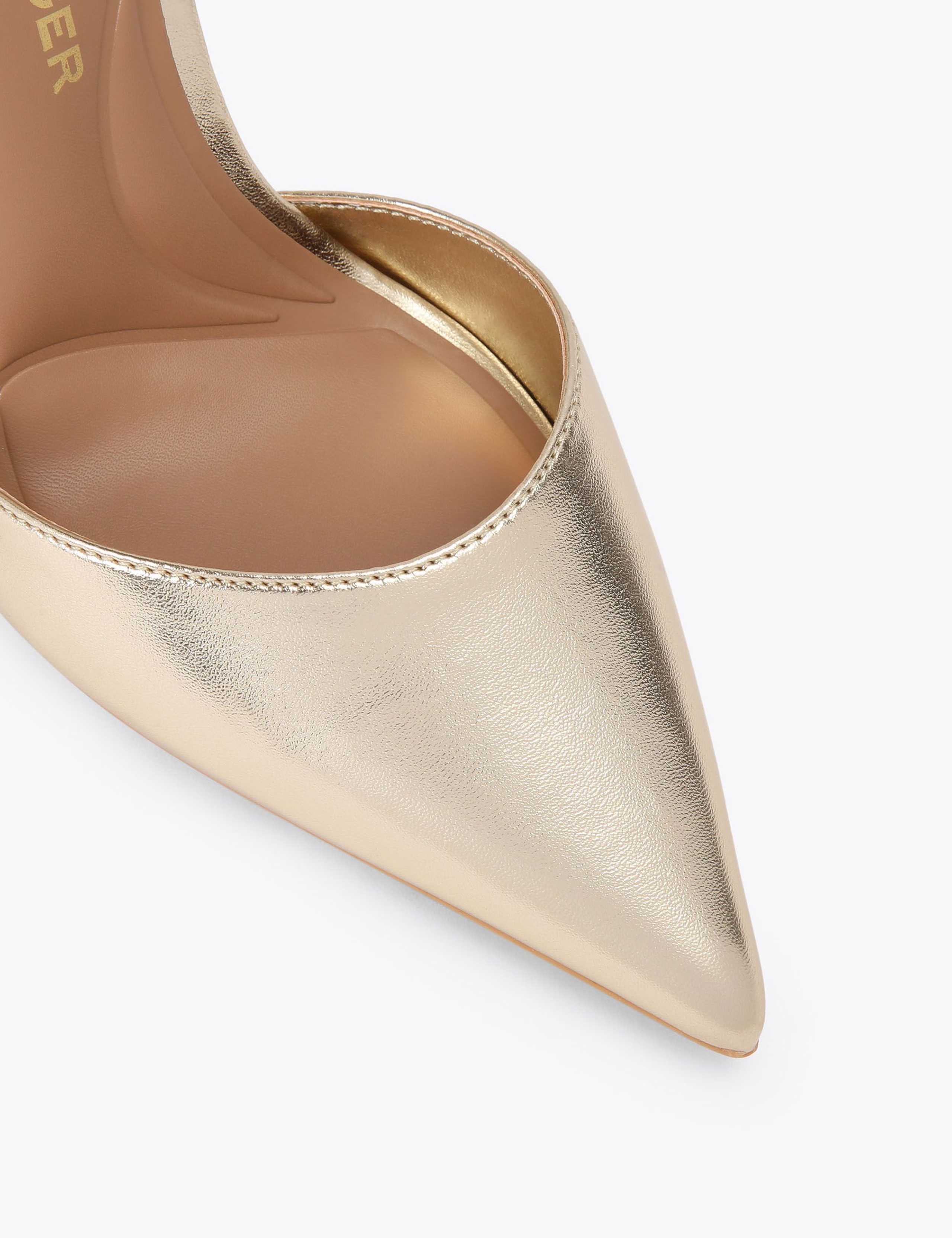 Ankle Strap Pointed Stiletto Heels 3 of 4