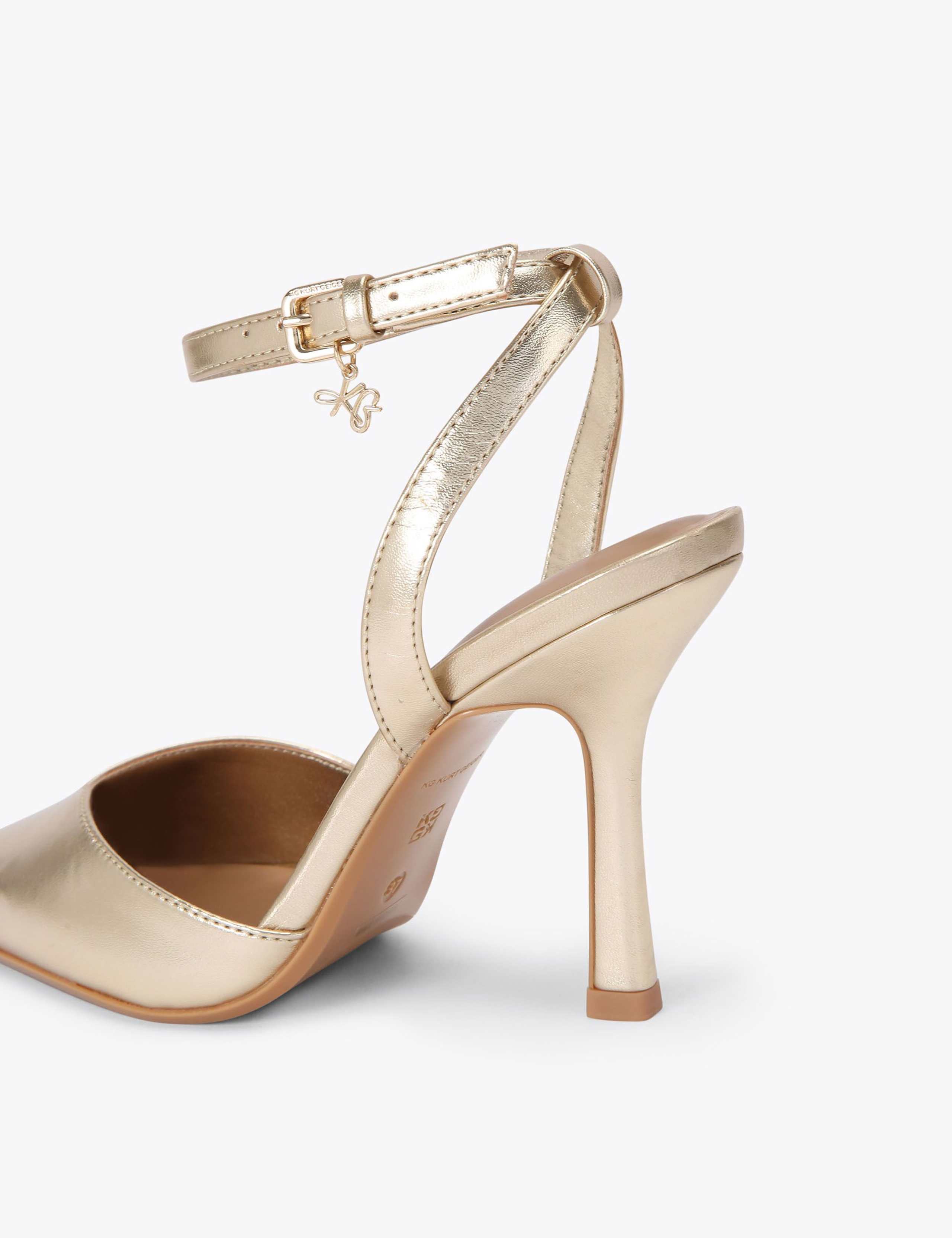 Ankle Strap Pointed Stiletto Heels 4 of 4