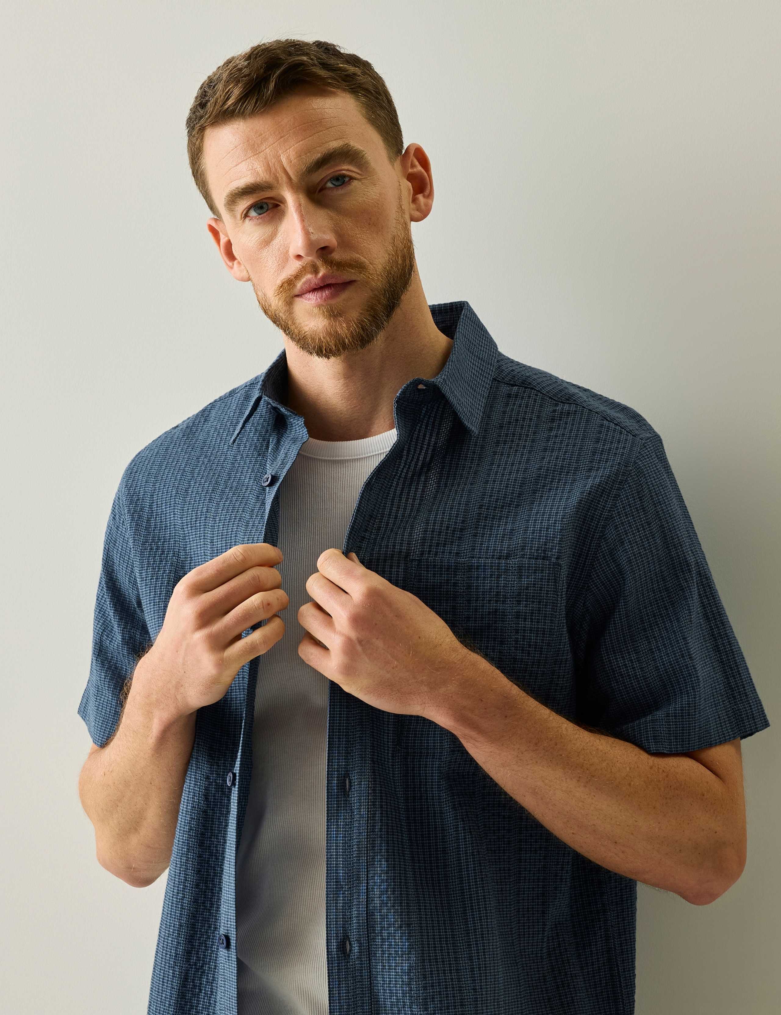 Camilo Relaxed Fit Pure Cotton Oxford Shirt 4 of 7