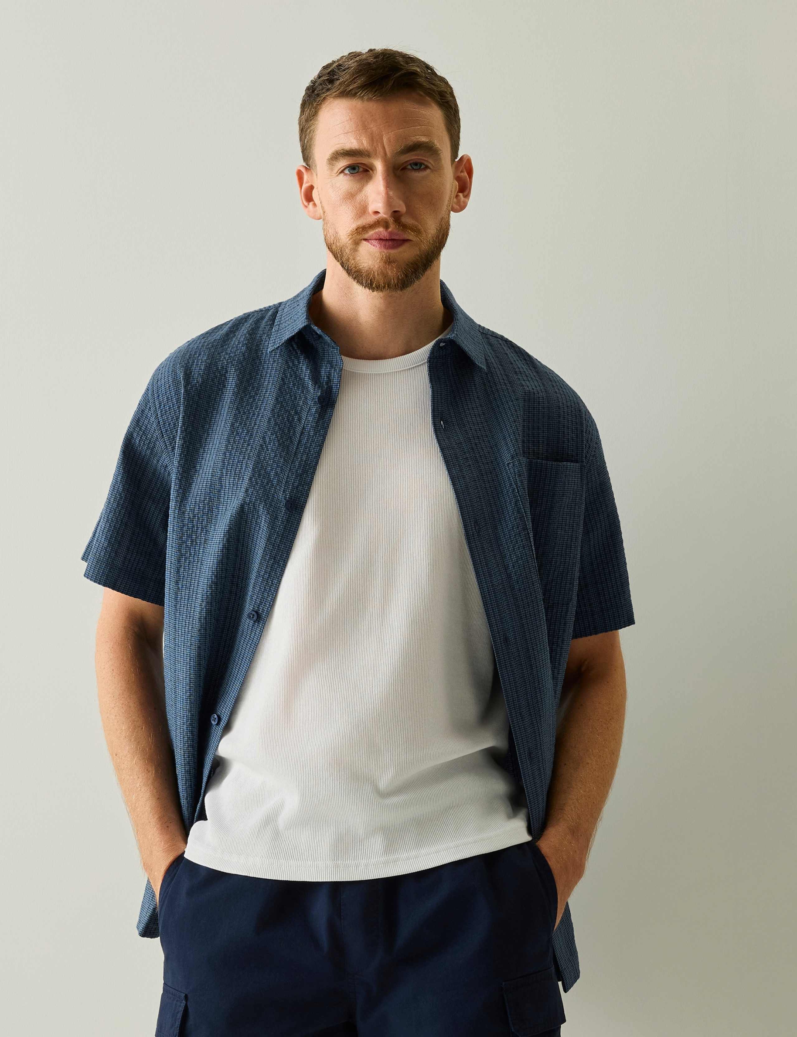 Camilo Relaxed Fit Pure Cotton Oxford Shirt 5 of 7