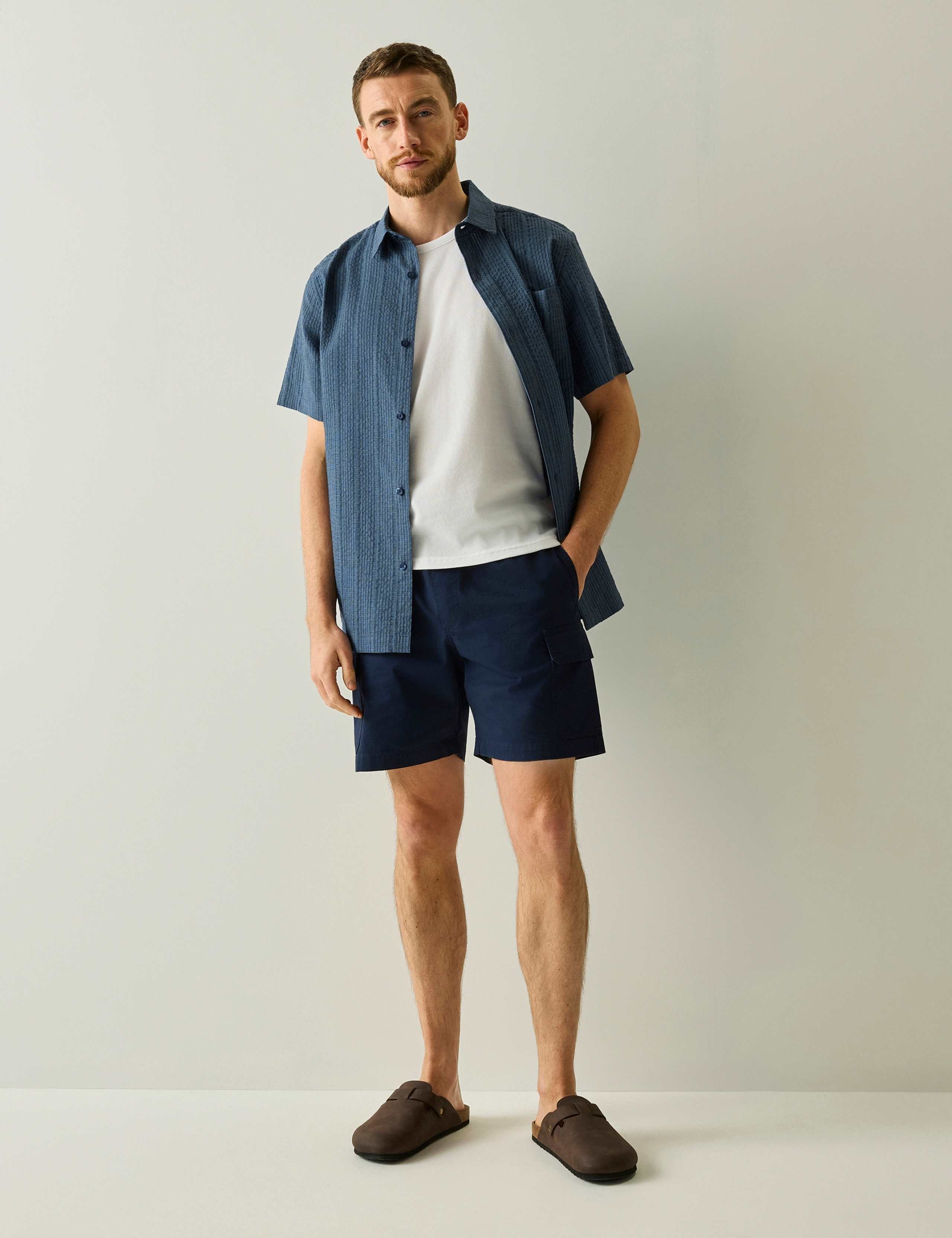 Camilo Relaxed Fit Pure Cotton Oxford Shirt 6 of 7