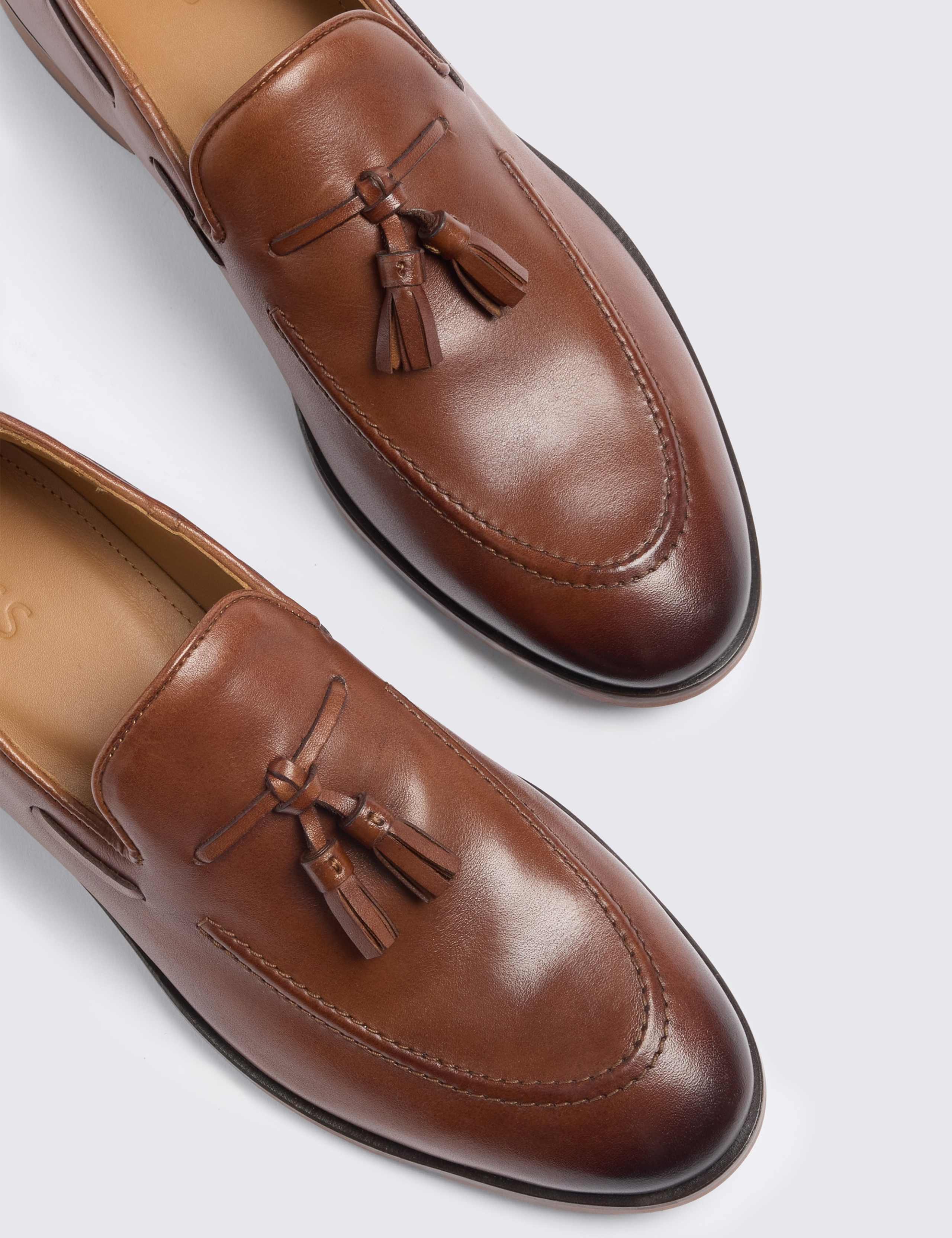 Leather Slip On Loafers 2 of 4