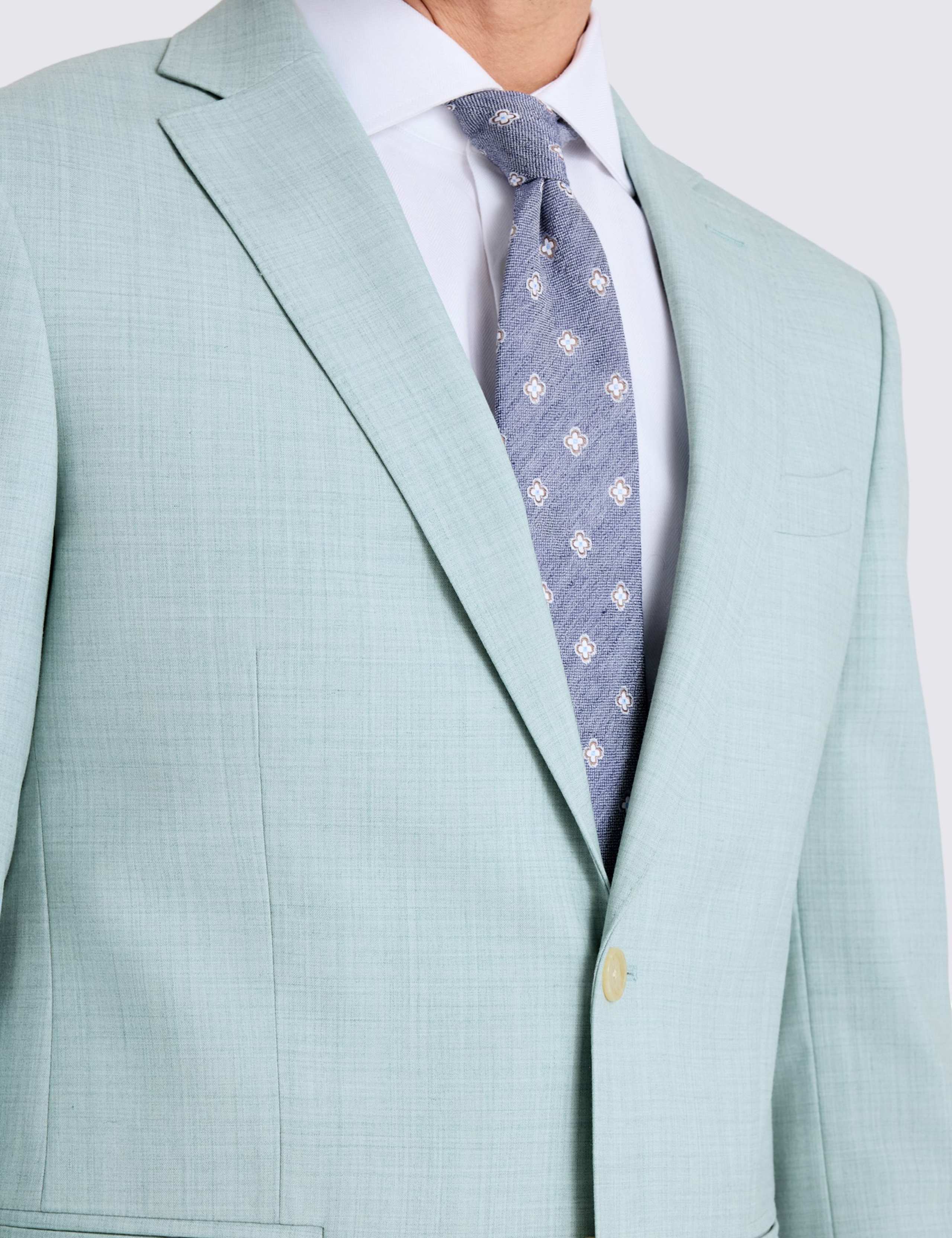 Slim Fit Wool Blend Suit Jacket 5 of 7