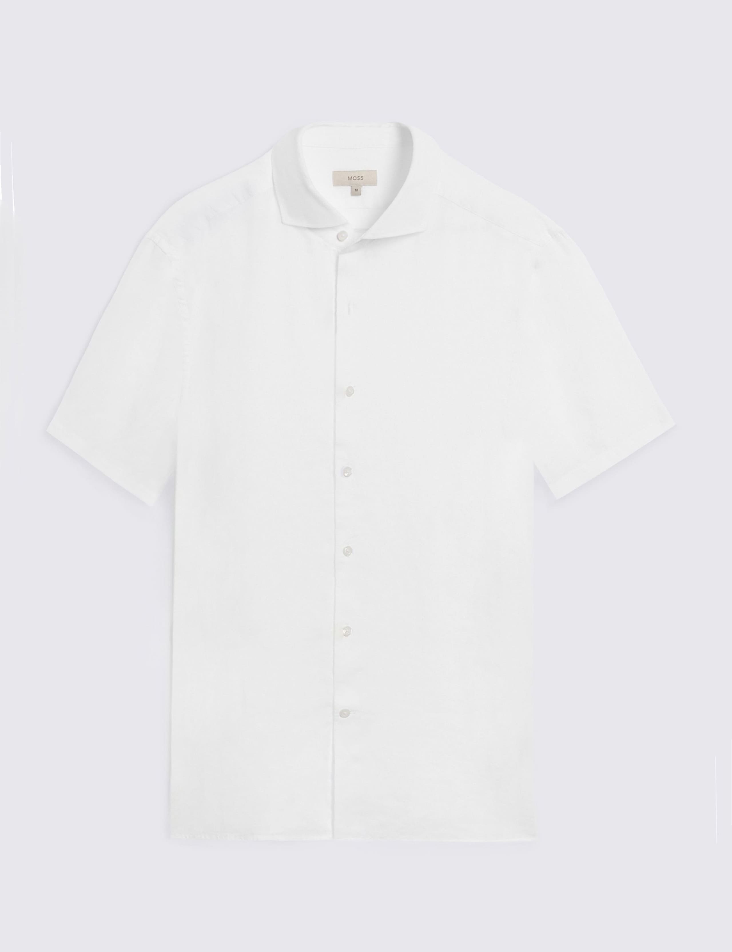 Pure Linen Short Sleeve Shirt 2 of 4