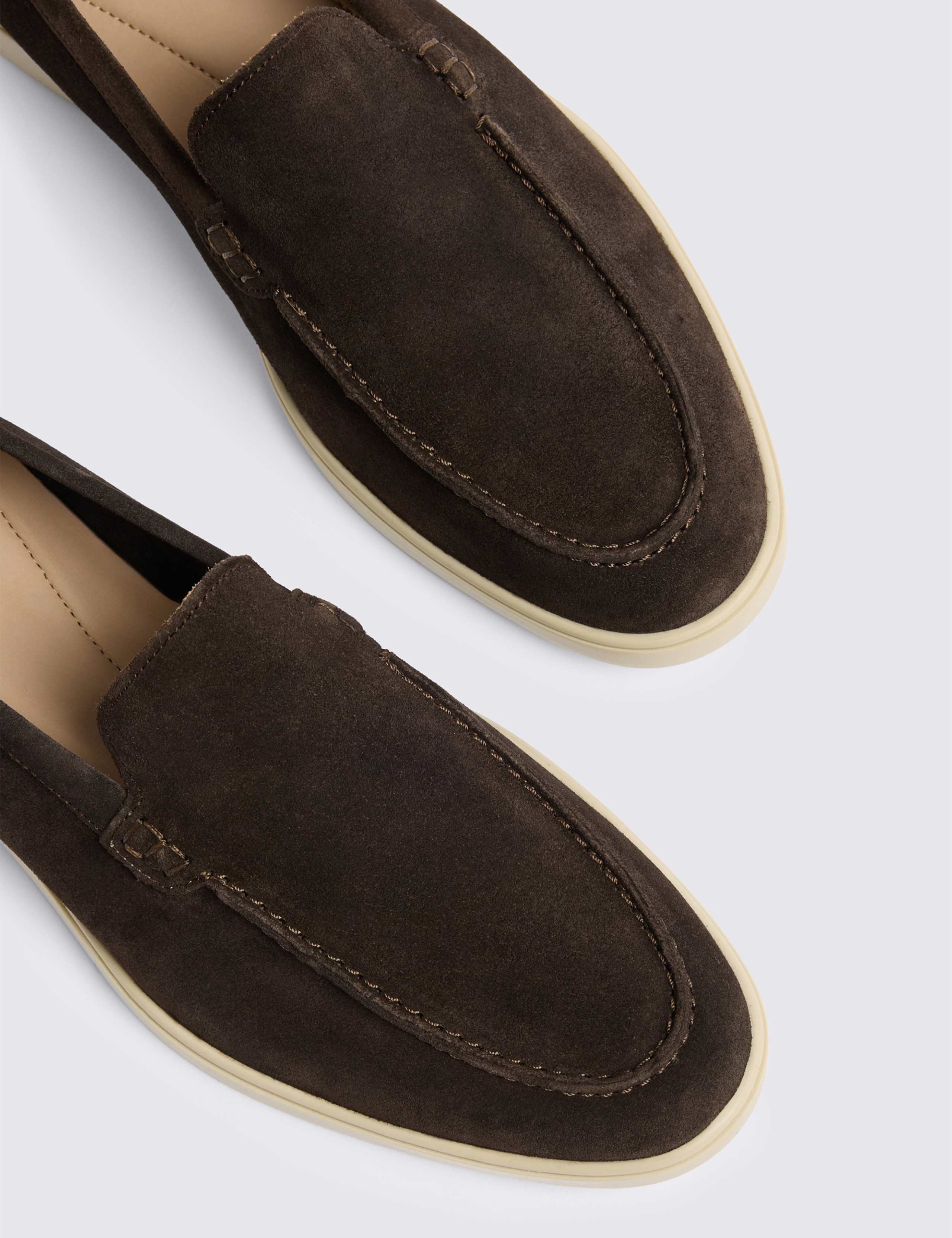Suede Slip On Loafers 4 of 4