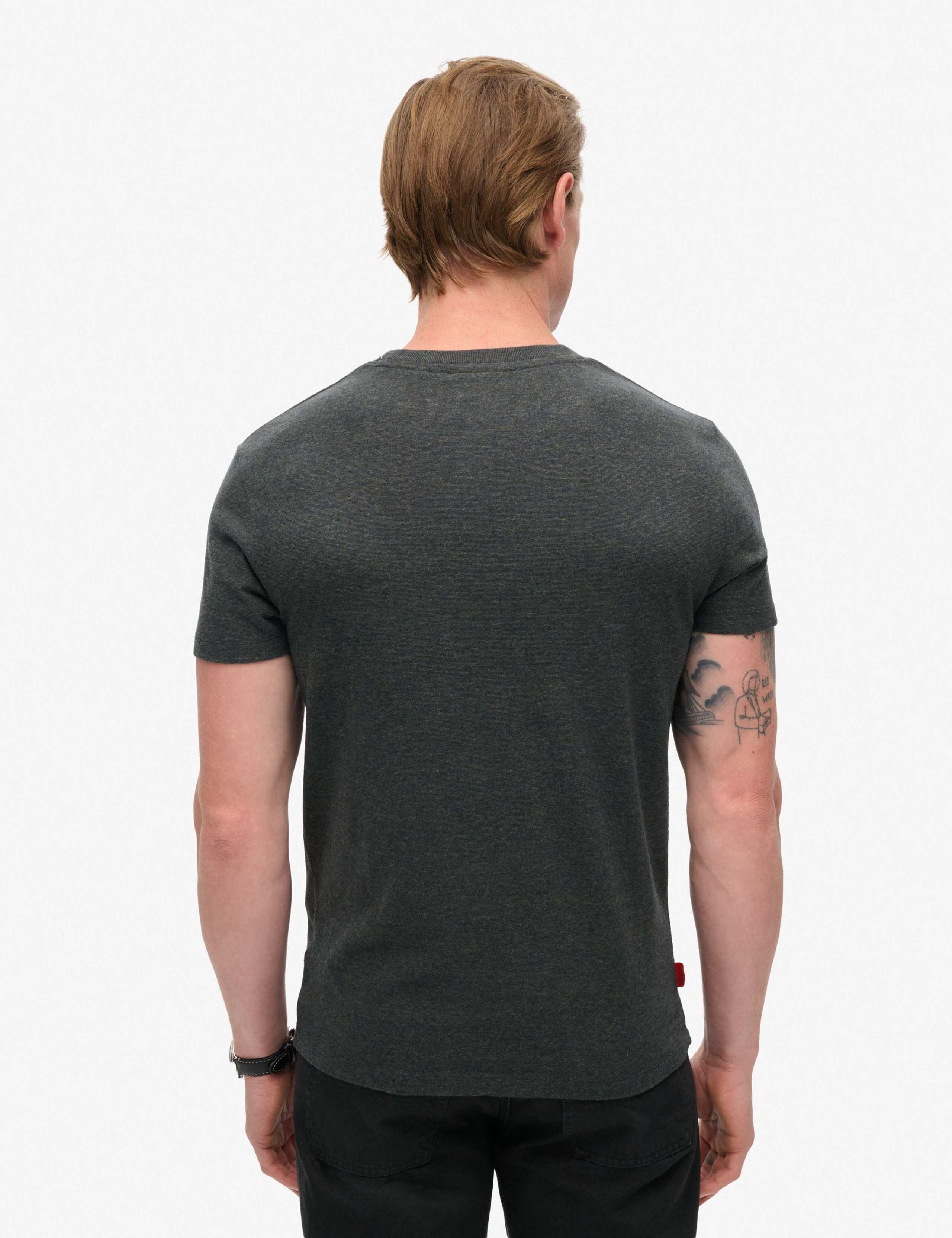 Slim Fit Pure Cotton Crew Neck T-Shirt 4 of 6