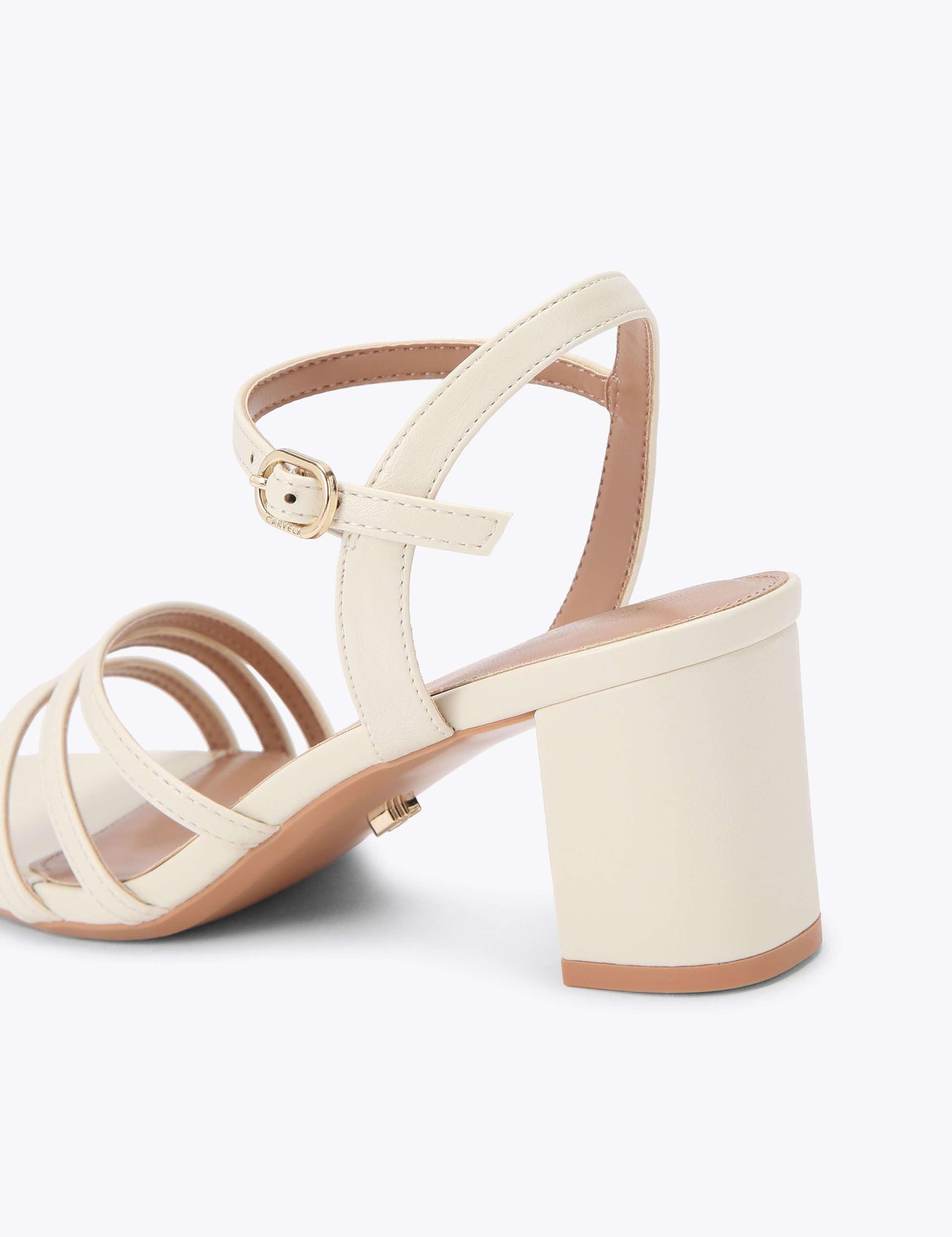 Wide Fit Ankle Strap Block Heel Sandals 4 of 4