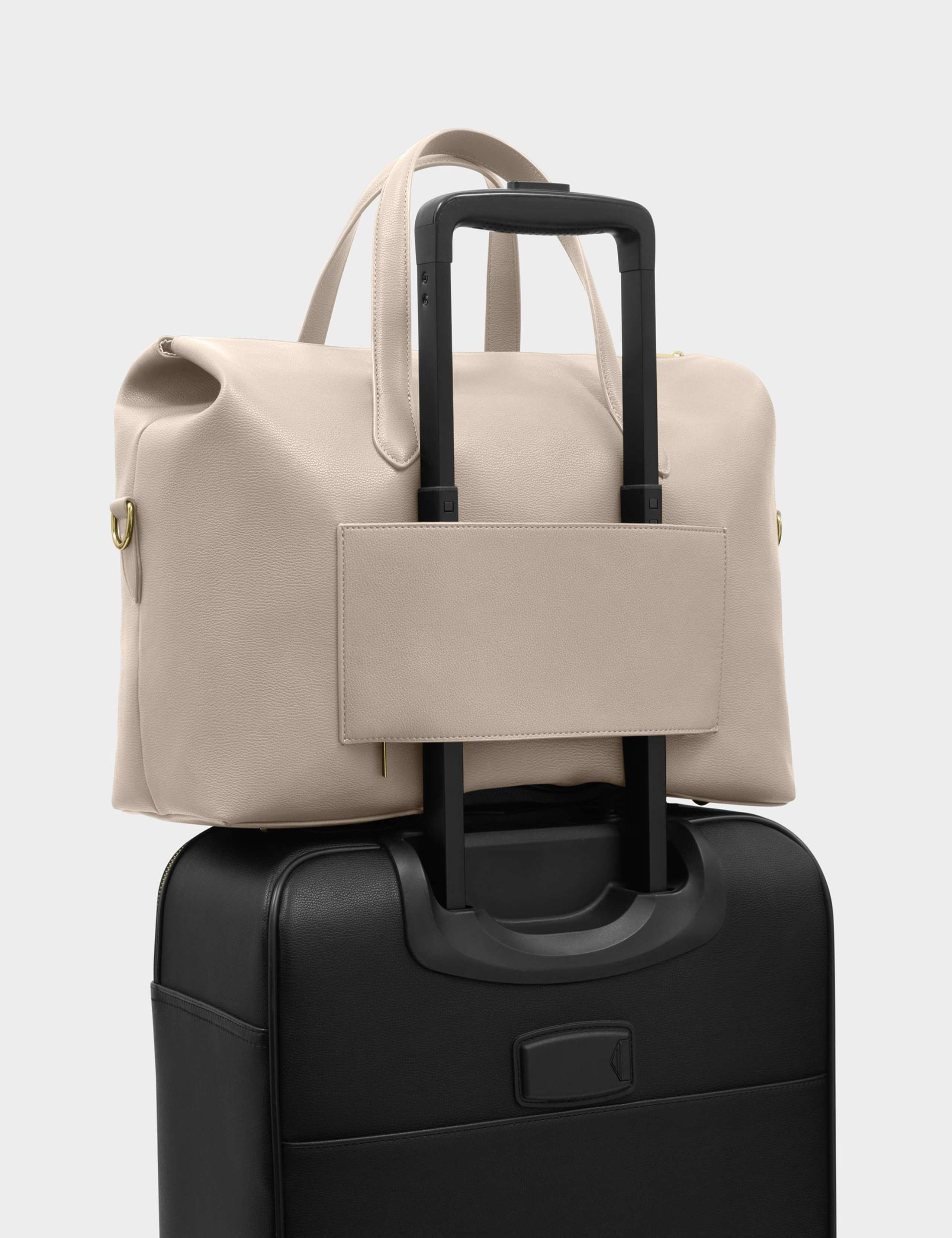 Faux Leather Weekend Cabin Bag 5 of 7