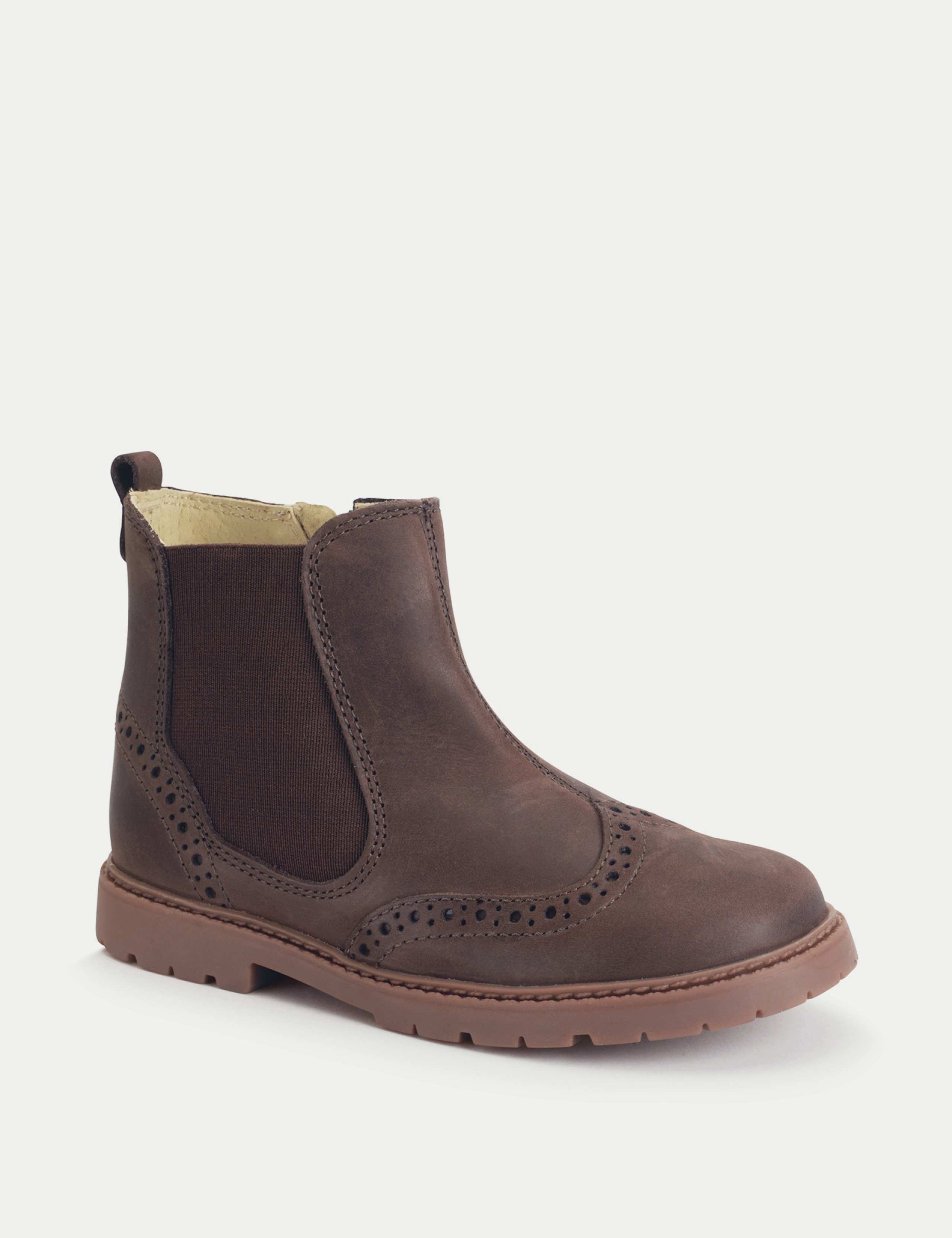 Kids' Leather Chelsea Boots (6 Small - 4 Large) 2 of 3