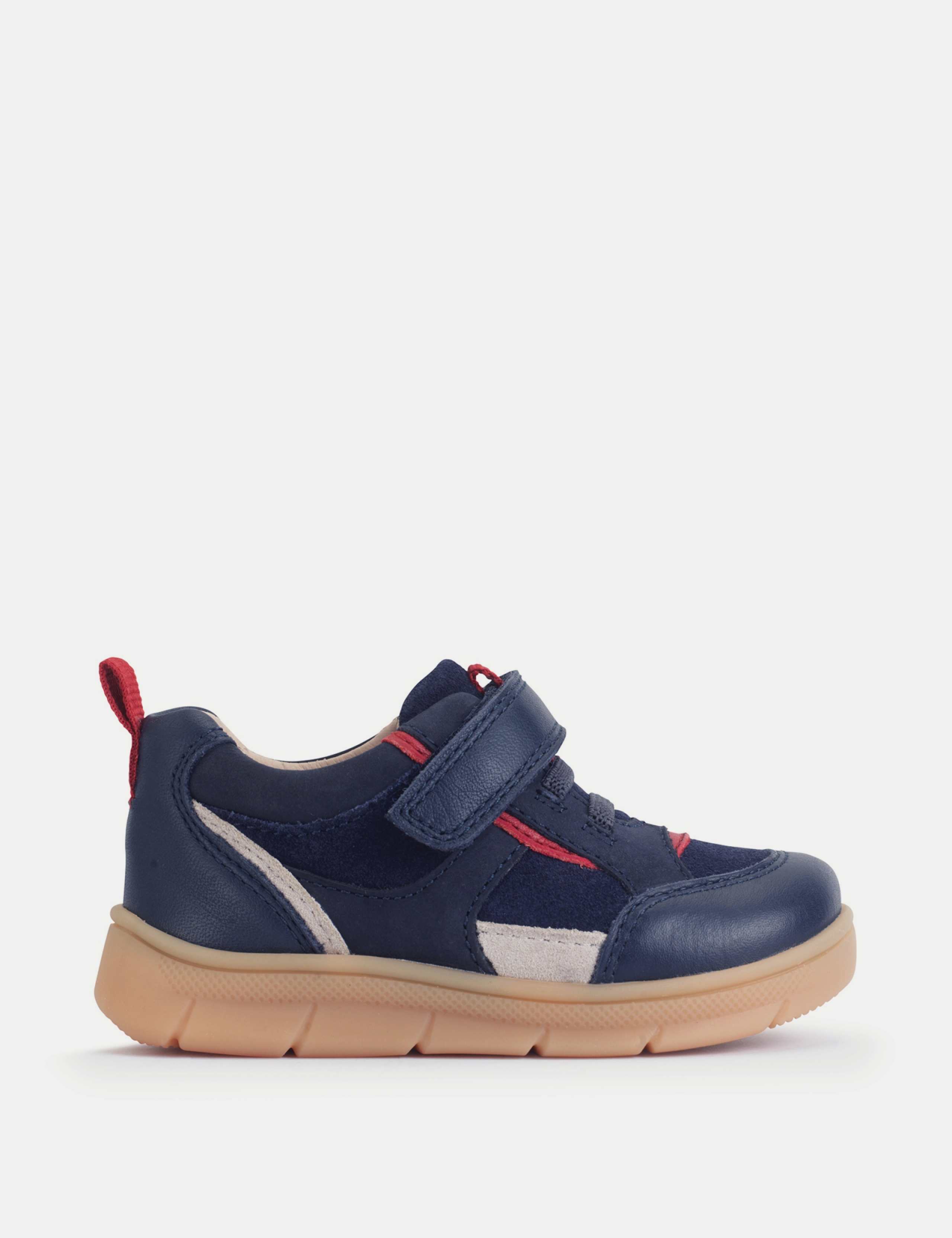 Kids' Leather Riptape Trainers (4 Small-10.5 Small) 1 of 3