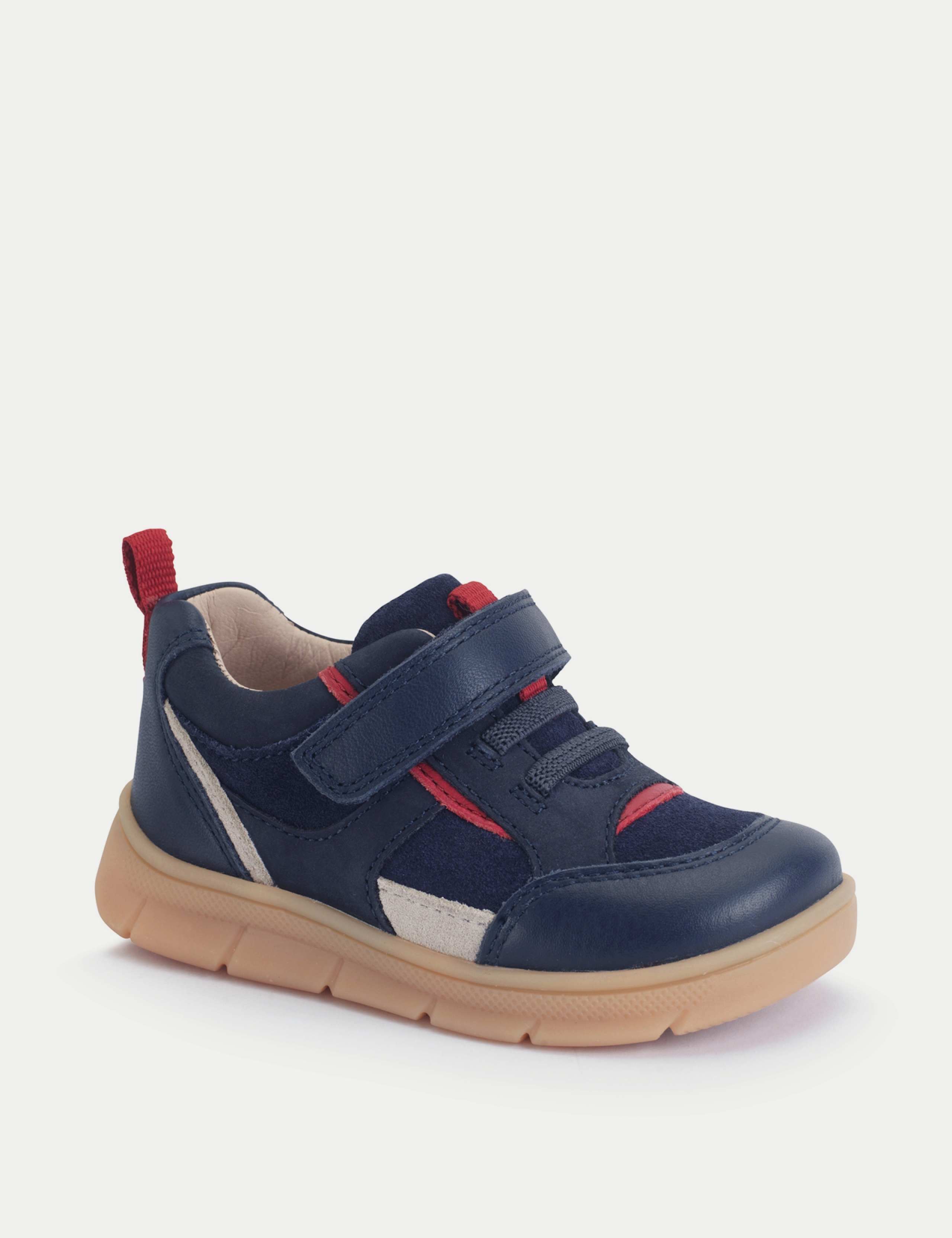 Kids' Leather Riptape Trainers (4 Small-10.5 Small) 2 of 3