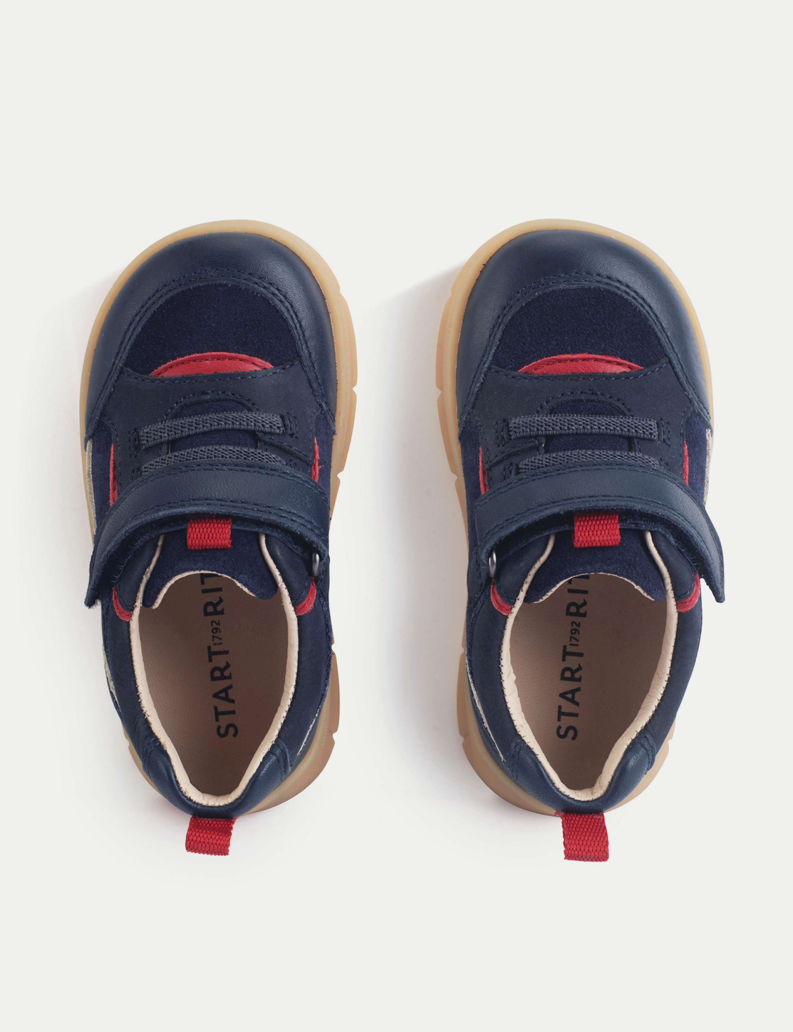 Kids' Leather Riptape Trainers (4 Small-10.5 Small) 3 of 3