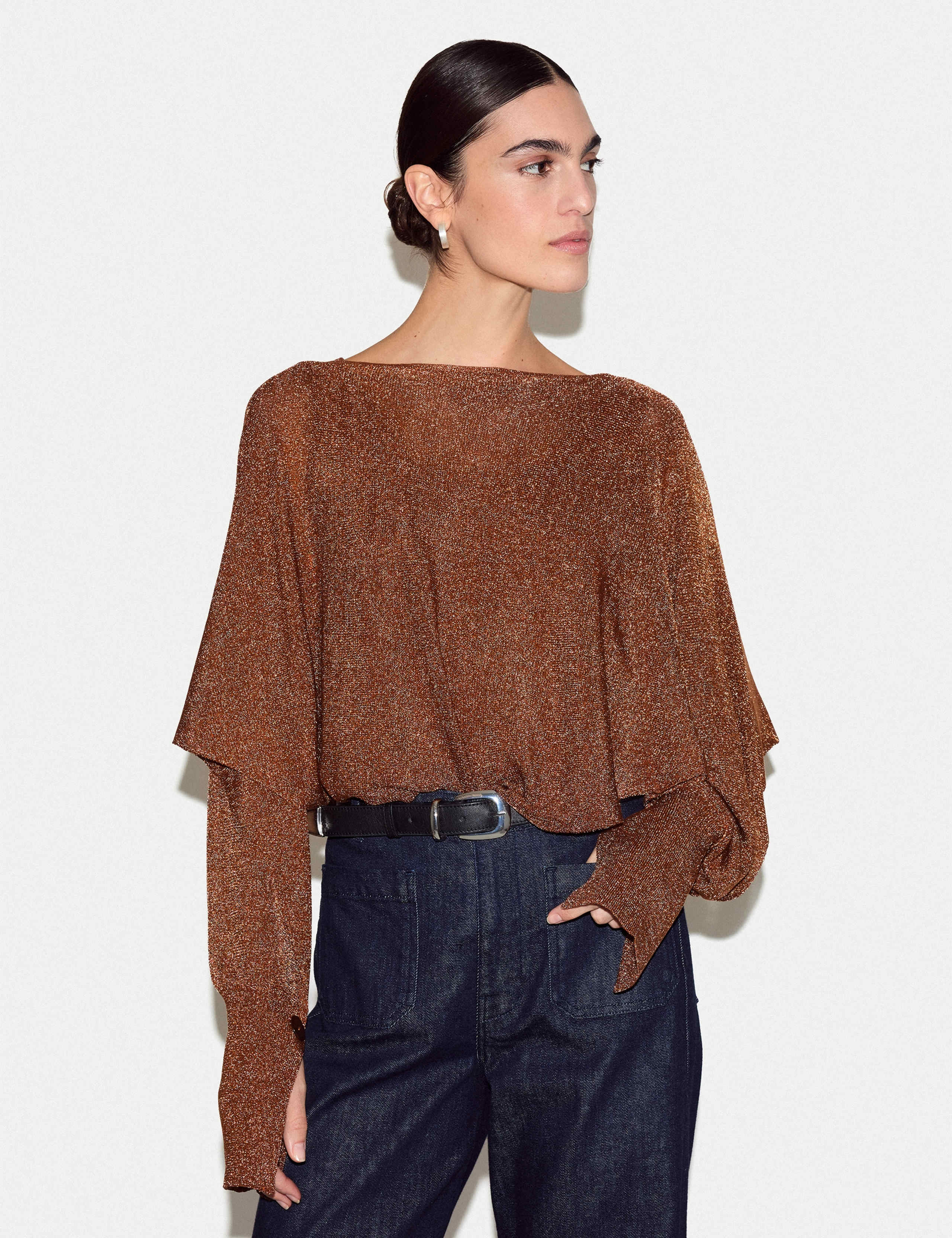 Metallic Poncho 1 of 7