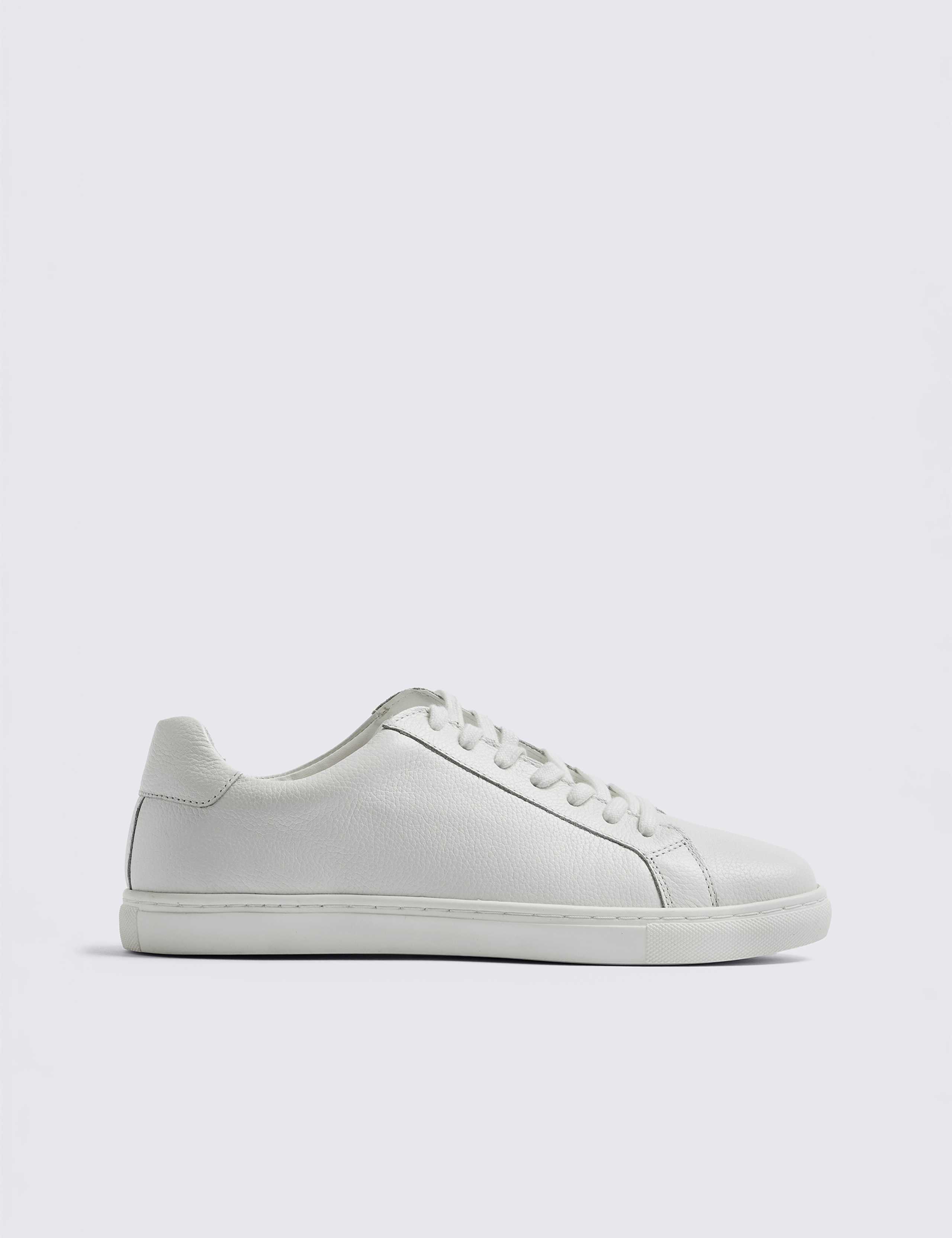 Leather Lace Up Trainers 1 of 4