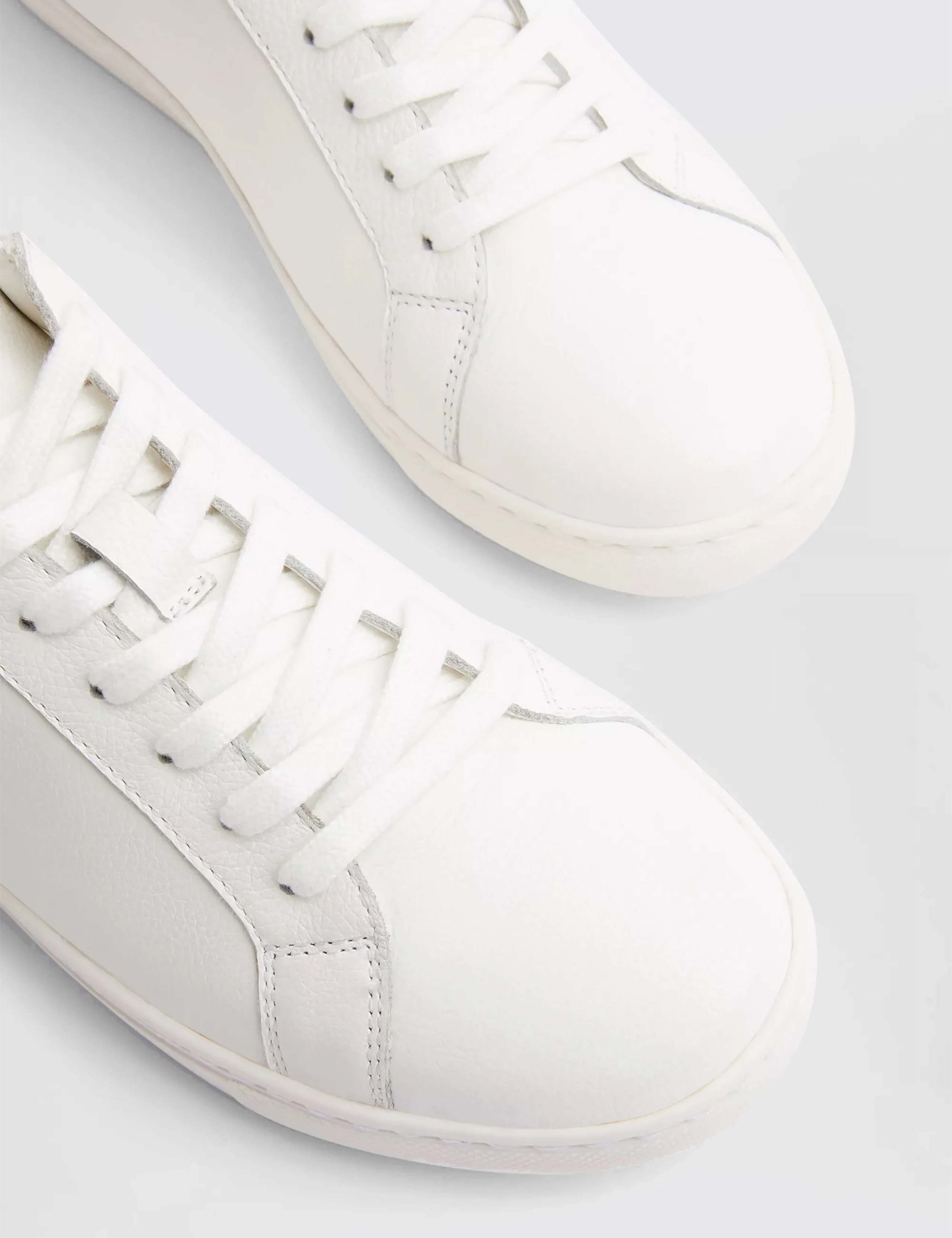 Leather Lace Up Trainers 3 of 4