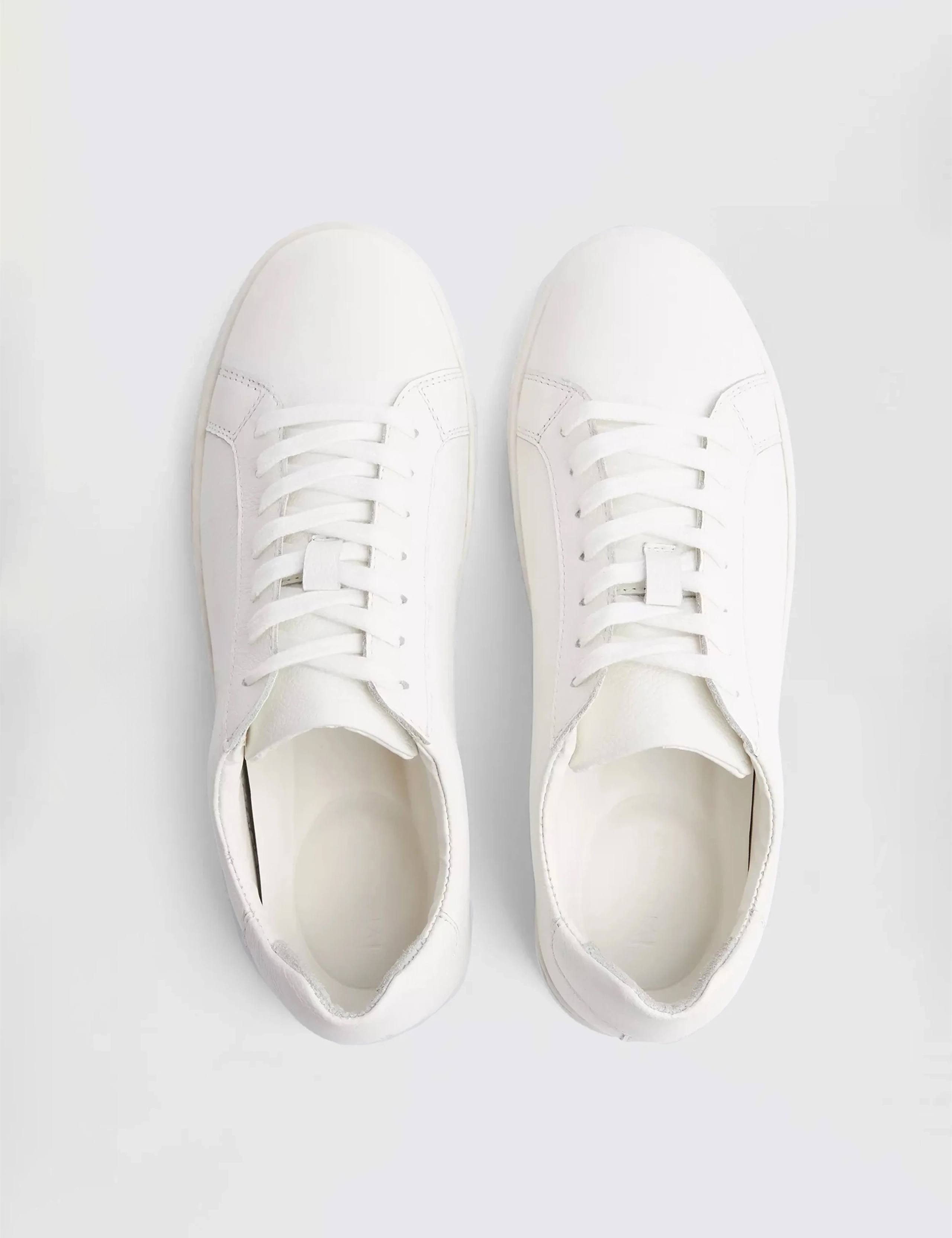 Leather Lace Up Trainers 4 of 4